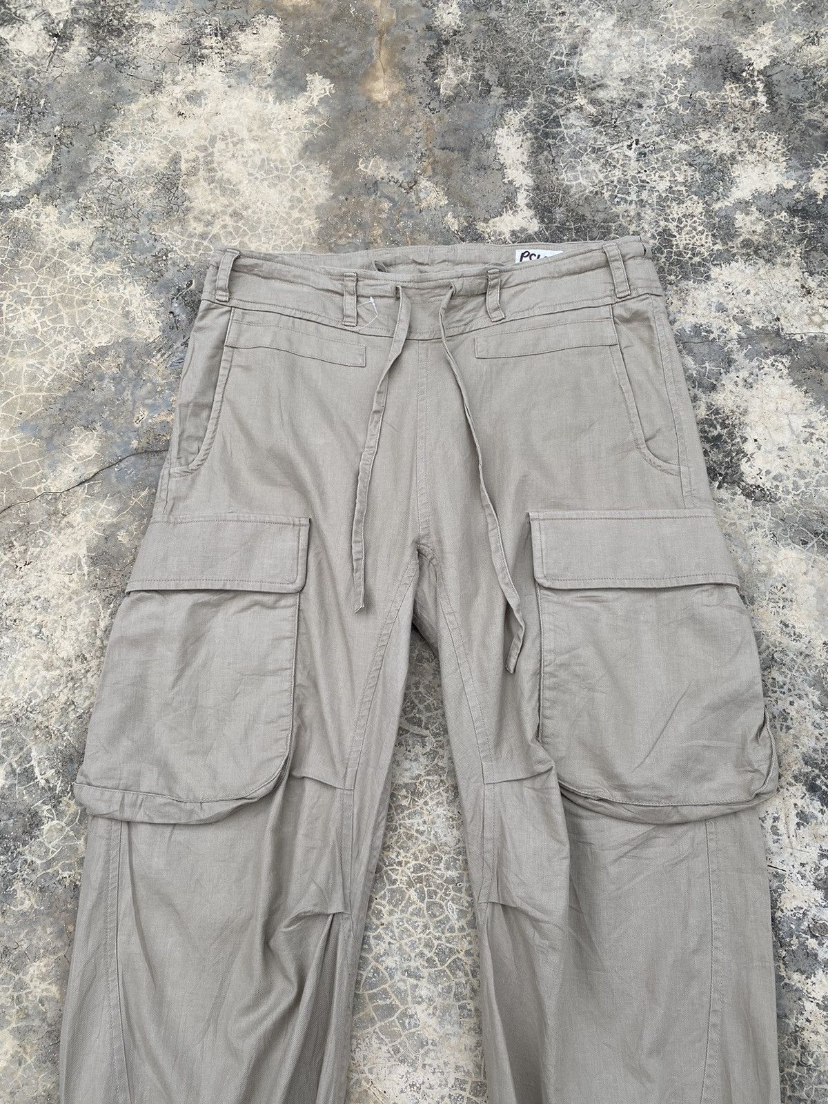 Tsumori Chisato Vintage Tsumori Chisato Issey Miyake Suspender Cargo Pant Size US 34 / EU 50 - 4 Thumbnail