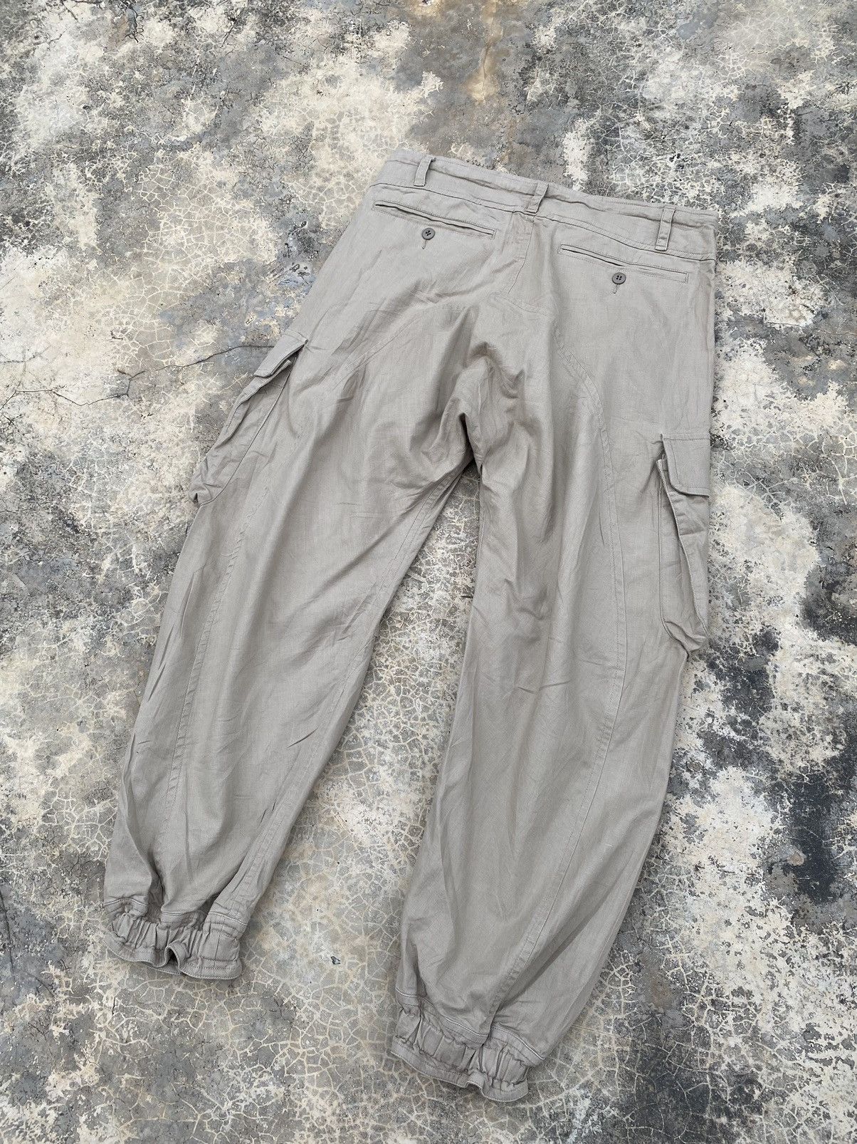 Tsumori Chisato Vintage Tsumori Chisato Issey Miyake Suspender Cargo Pant Size US 34 / EU 50 - 3 Thumbnail