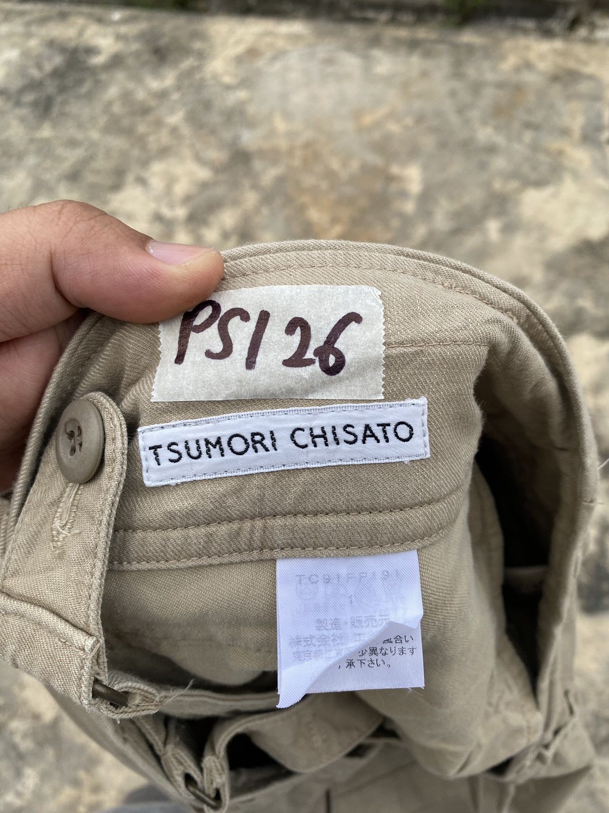 Tsumori Chisato Vintage Tsumori Chisato Issey Miyake Suspender Cargo Pant Size US 34 / EU 50 - 7 Thumbnail