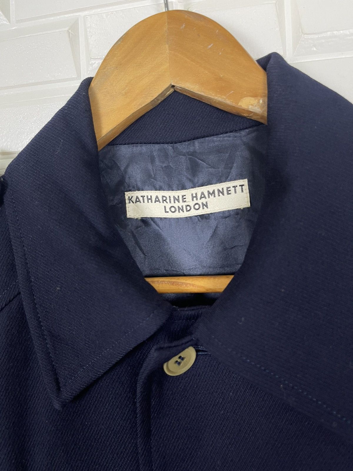 Katharine Hamnett London × Vintage MILITARY DESIGN KATHARINE HAMNETT LONDON PATCH POCKET Size US M / EU 48-50 / 2 - 5 Thumbnail