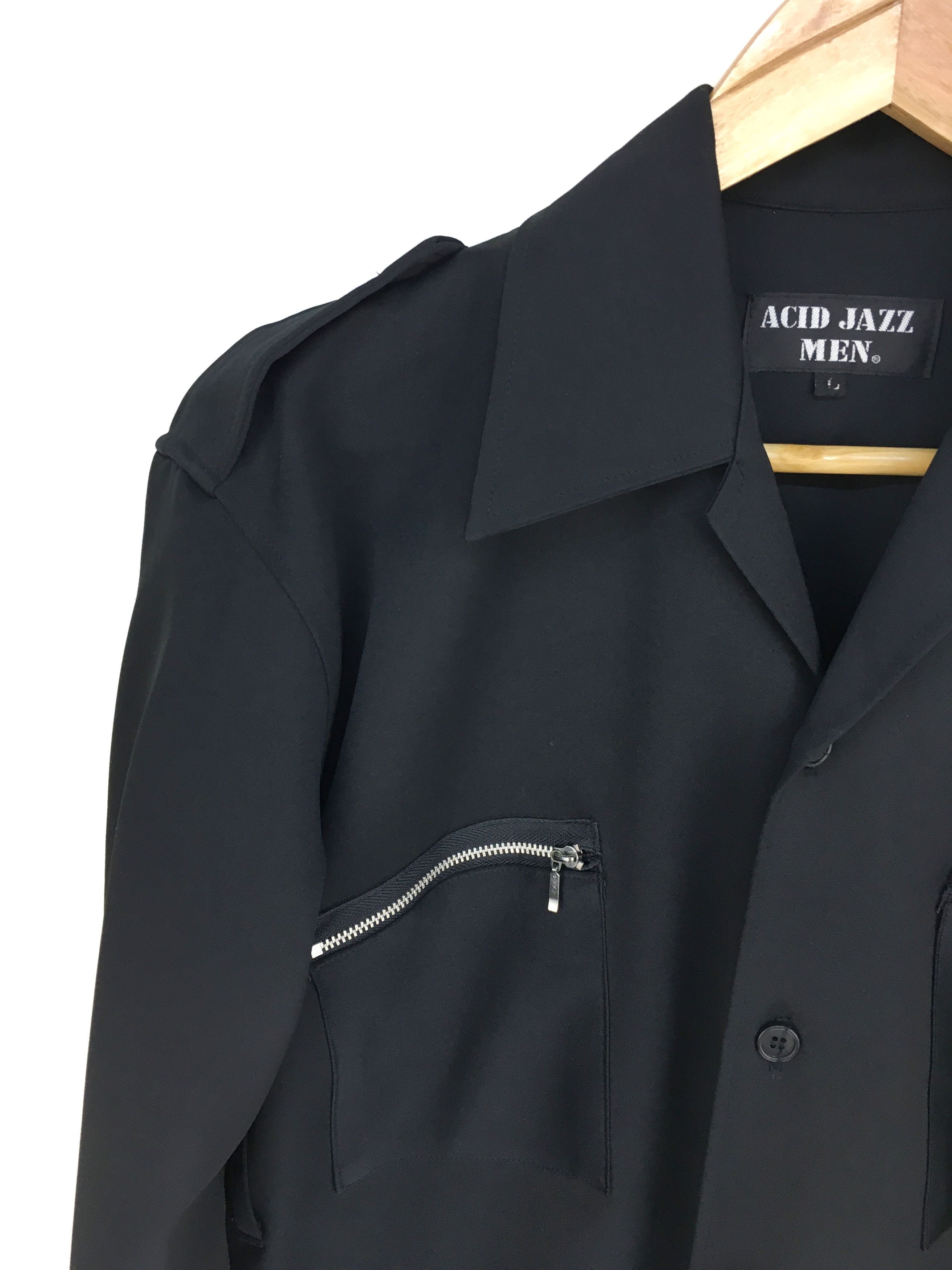 Seditionaries Made In Japan ACID JAZZ MEN Seditionaries Work Shirt Size US L / EU 52-54 / 3 - 2 Thumbnail
