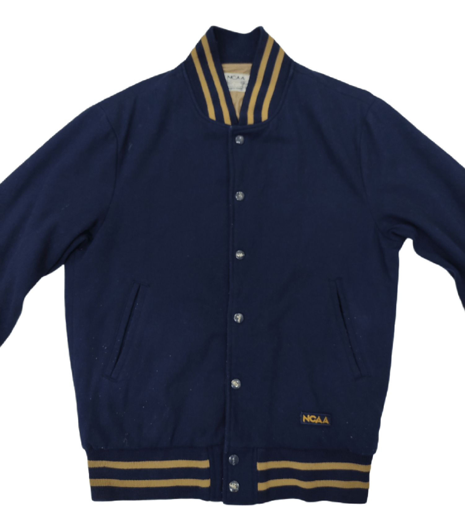 Descente × Japanese Brand Vintage NCAA Descente Japanese Brand Varsity Jacket Size US L / EU 52-54 / 3 - 3 Thumbnail
