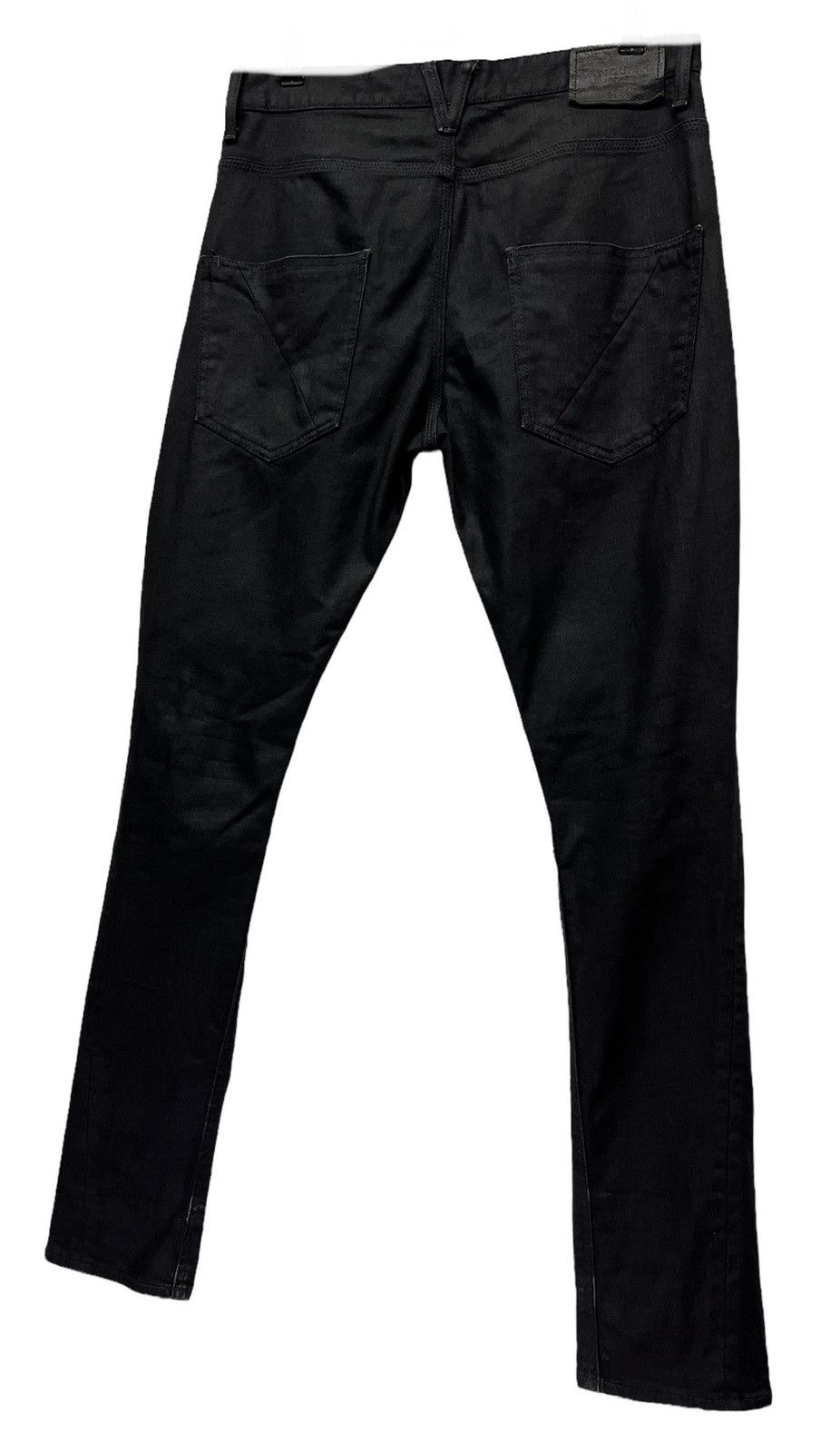 Vanquish 🔥VANQUISH TOKYO JAPAN Black Waxed Stretch Denim Size US 32 / EU 48 - 9 Thumbnail