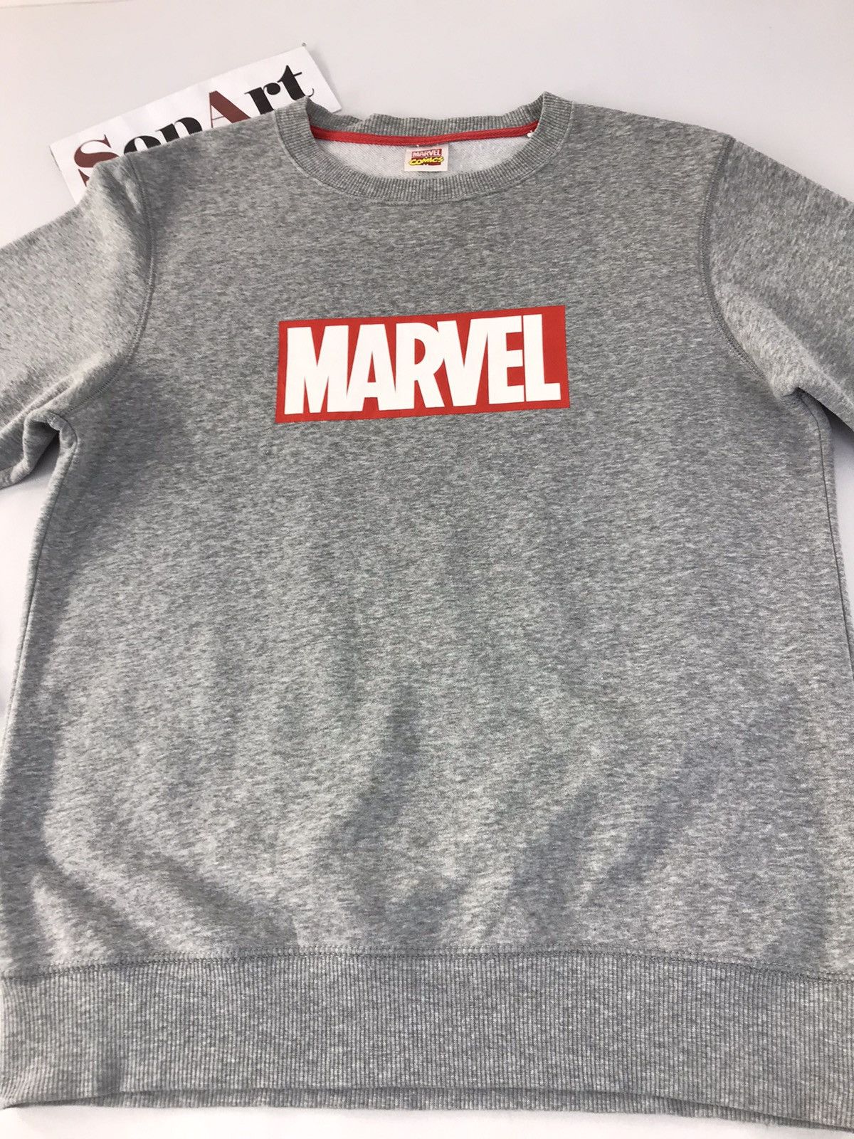 Marvel Comics Sweatshirt Long Sleeve Marvel Comics Big Logo Style Size US M / EU 48-50 / 2 - 3 Thumbnail