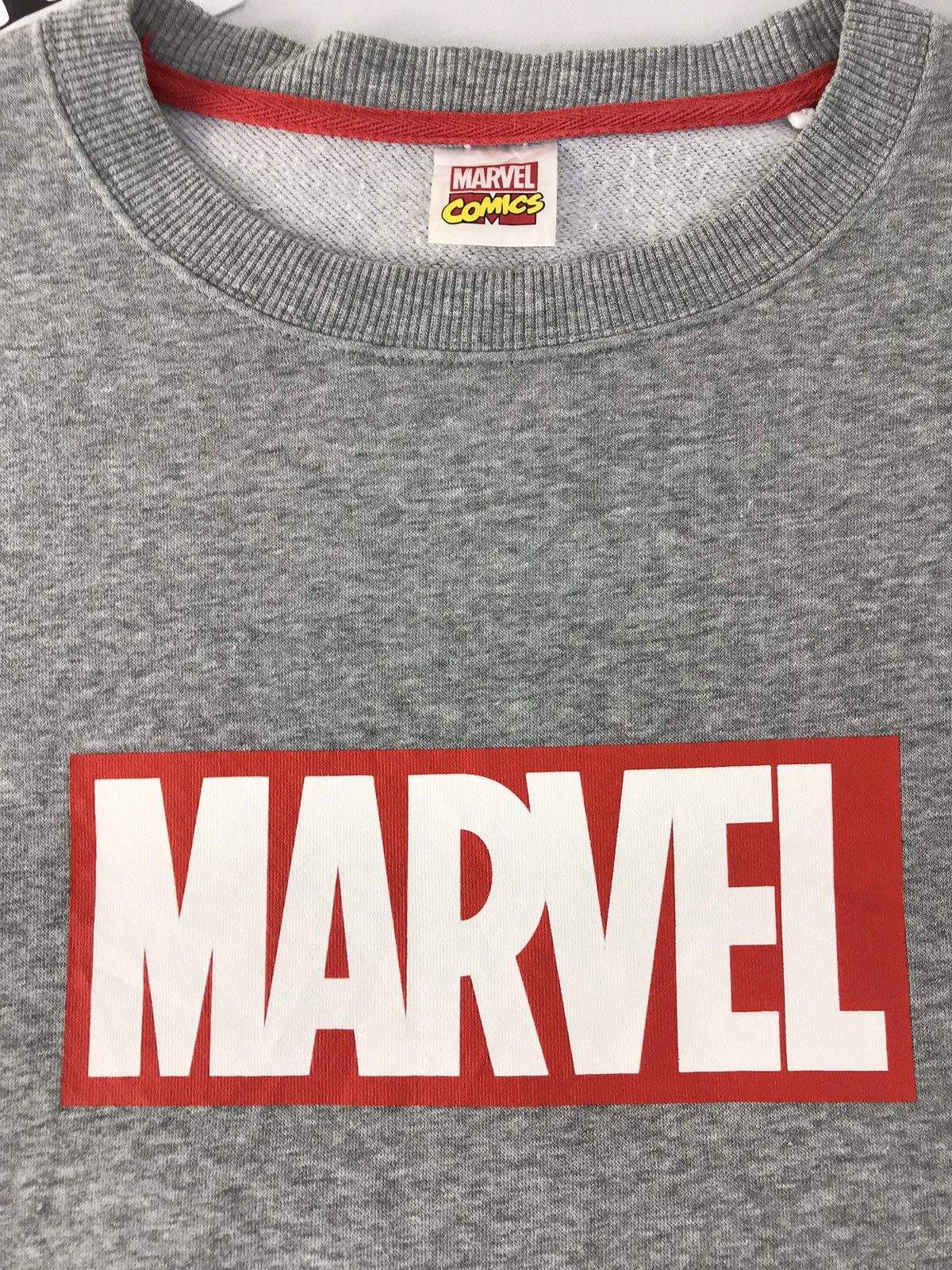 Marvel Comics Sweatshirt Long Sleeve Marvel Comics Big Logo Style Size US M / EU 48-50 / 2 - 4 Thumbnail