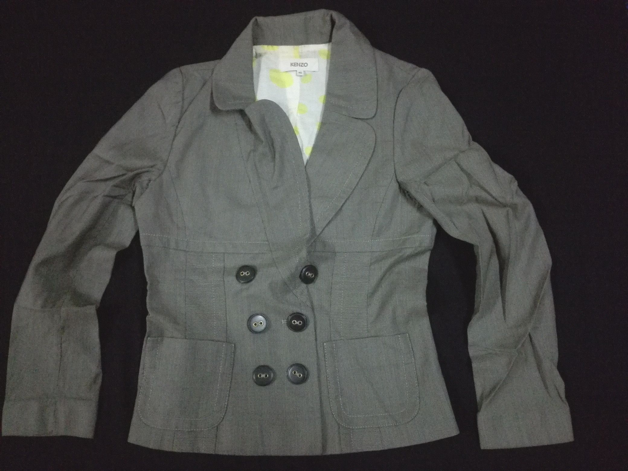 Japanese Brand Kenzo Jacket Coat blazer Size S / US 4 / IT 40 - 1 Thumbnail