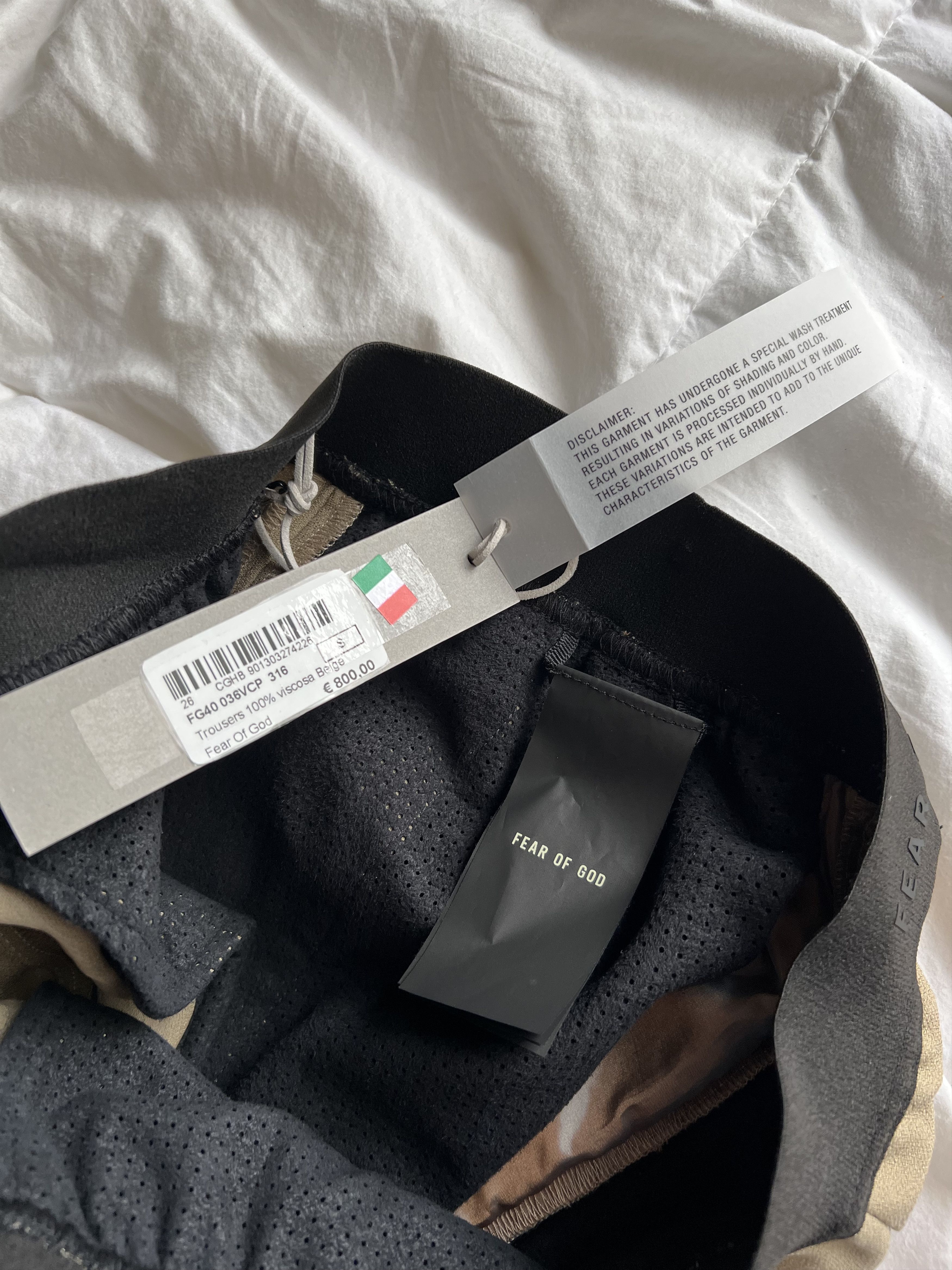 Fear of God Fear of God Seventh Collection Everyday Pants in Beige Size US 30 / EU 46 - 10 Thumbnail