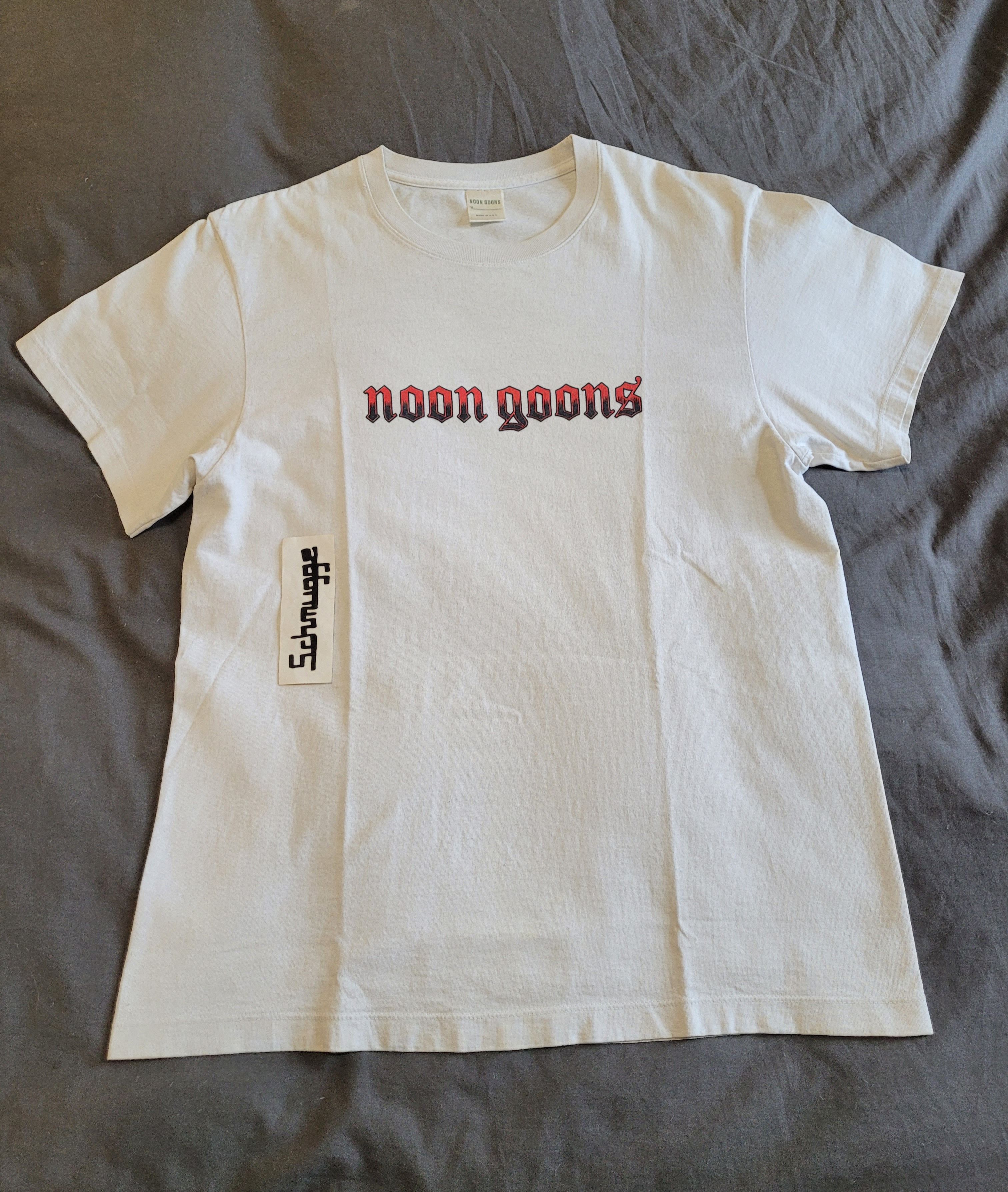 Noon Goons NOON GOONS Old English logo tee sz M Size US M / EU 48-50 / 2 - 1 Thumbnail