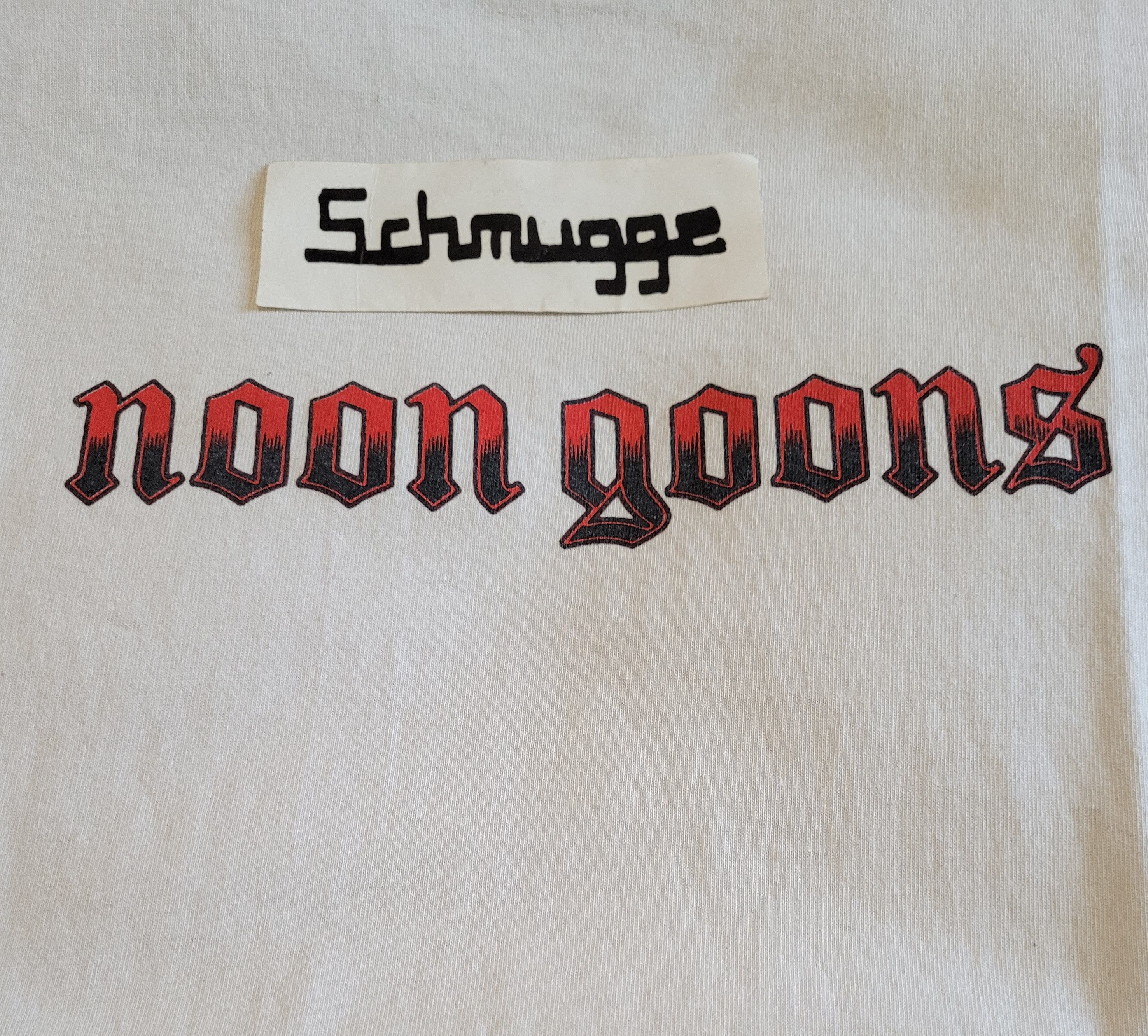 Noon Goons NOON GOONS Old English logo tee sz M Size US M / EU 48-50 / 2 - 5 Thumbnail