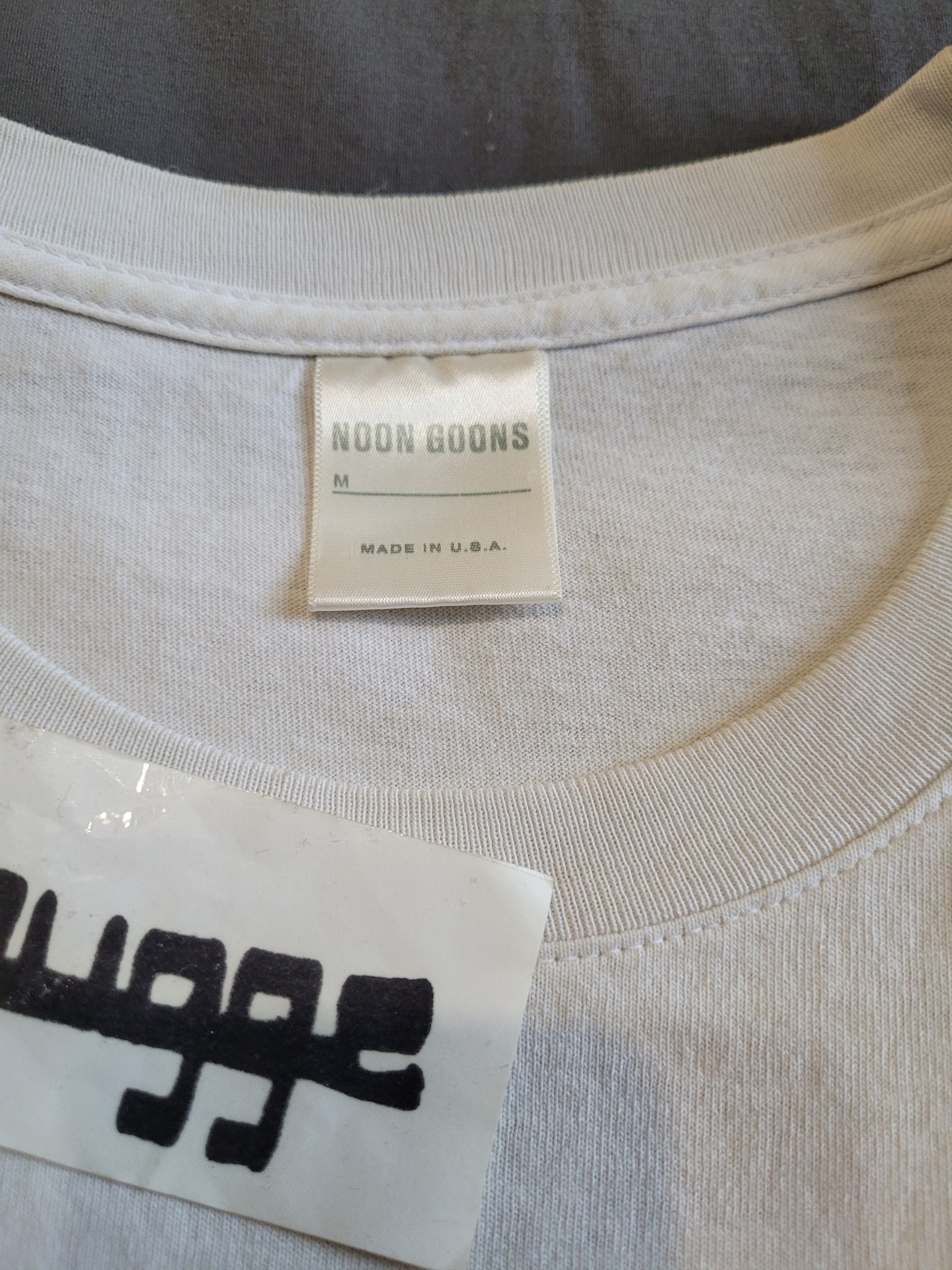 Noon Goons NOON GOONS Old English logo tee sz M Size US M / EU 48-50 / 2 - 6 Thumbnail
