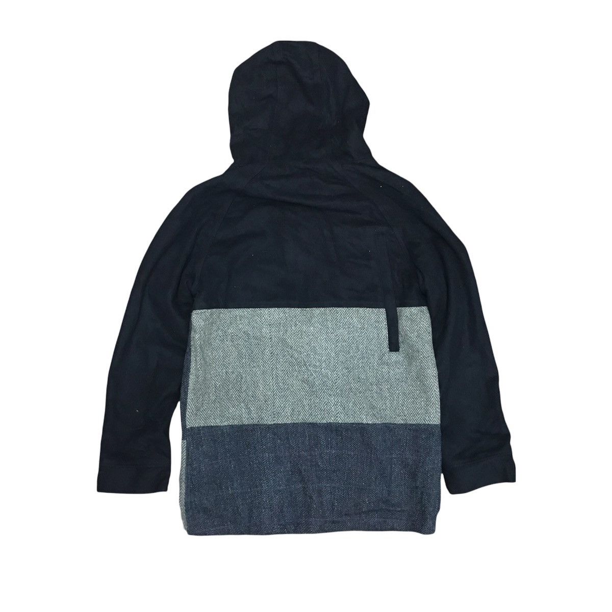 Harris Tweed Patchwork Parka Junya Style Jacket