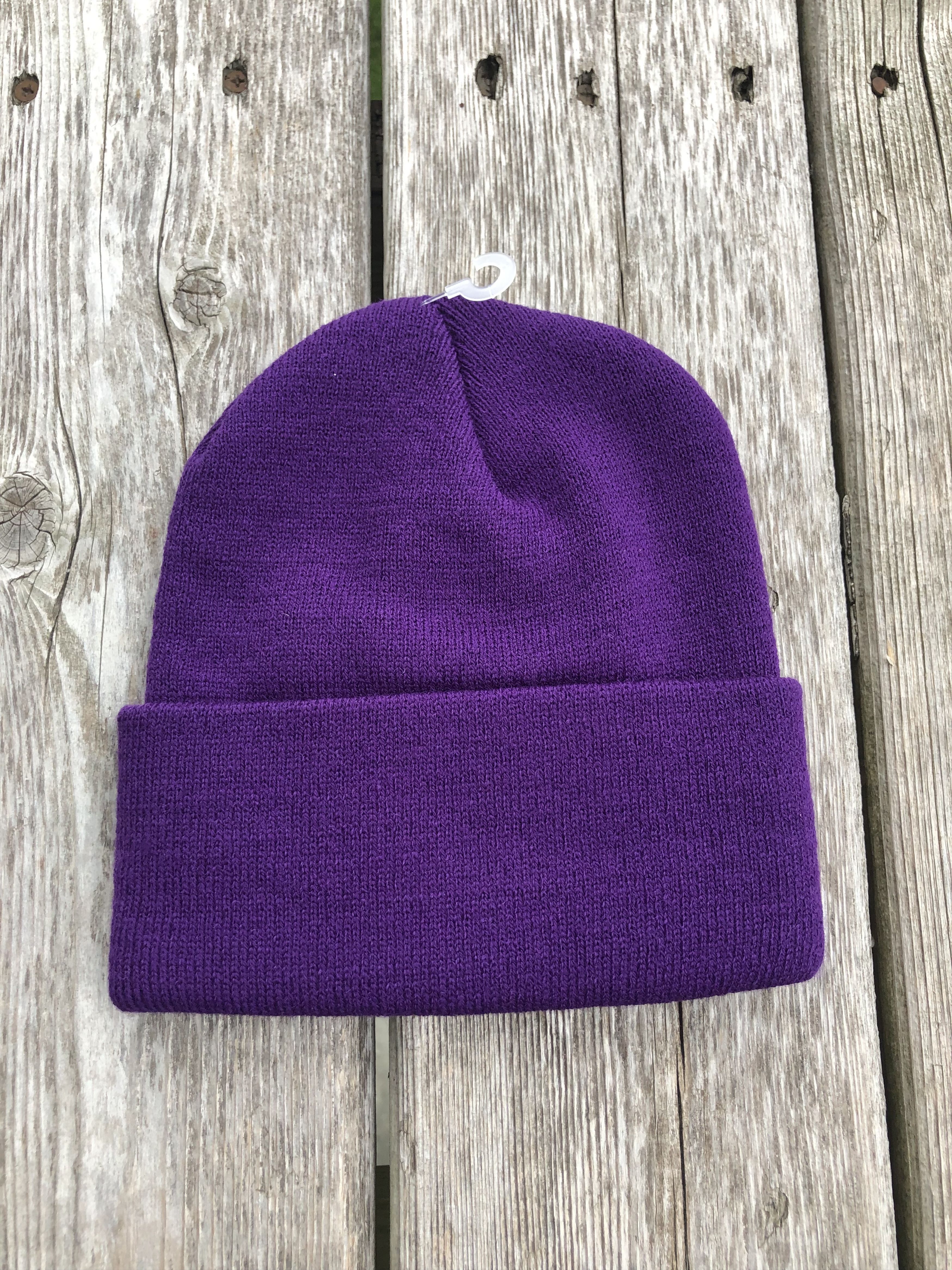 Urban Outfitters Urban Outfitters Beanie Purple Size ONE SIZE - 2 Thumbnail
