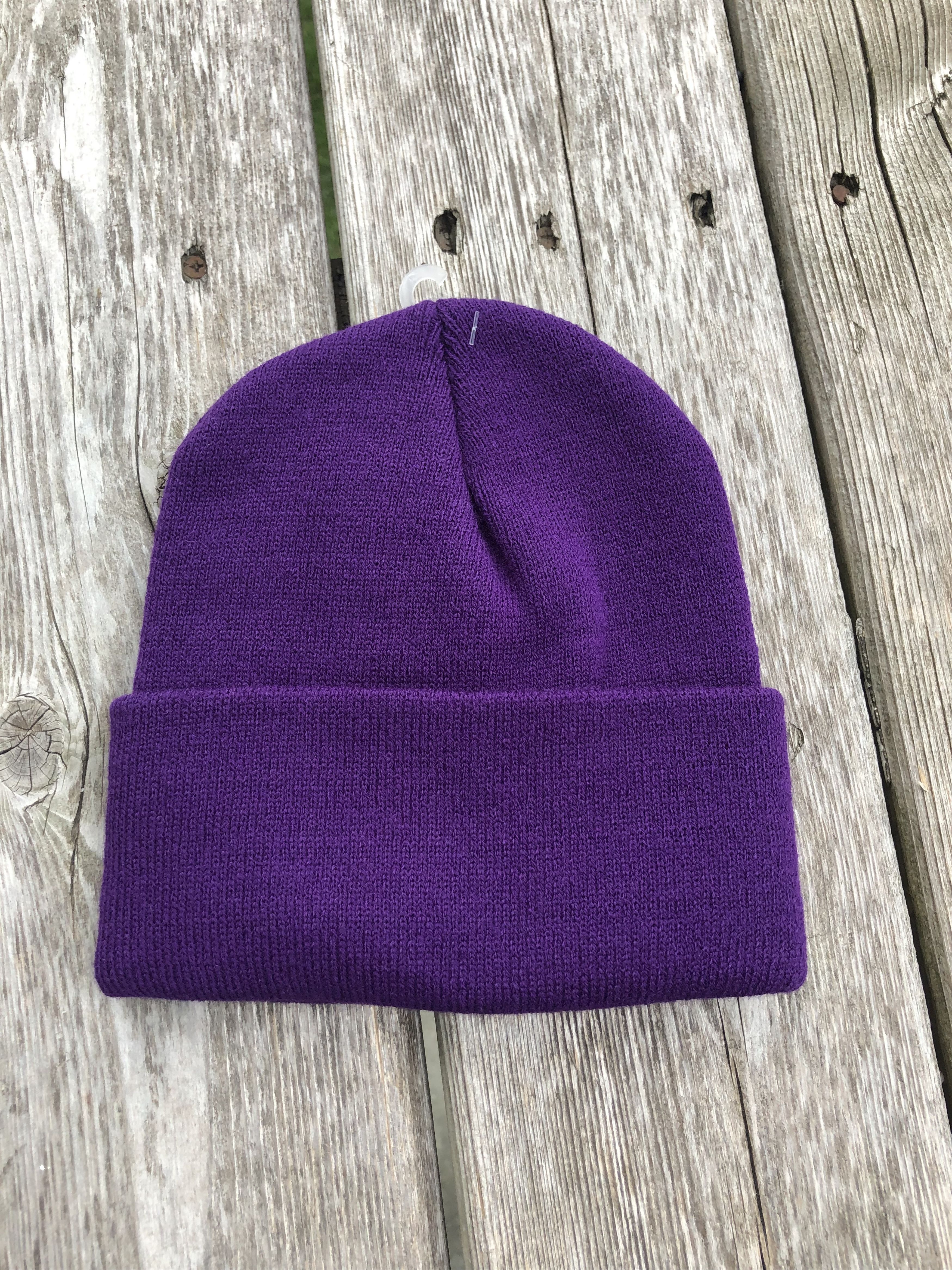 Urban Outfitters Urban Outfitters Beanie Purple Size ONE SIZE - 1 Thumbnail