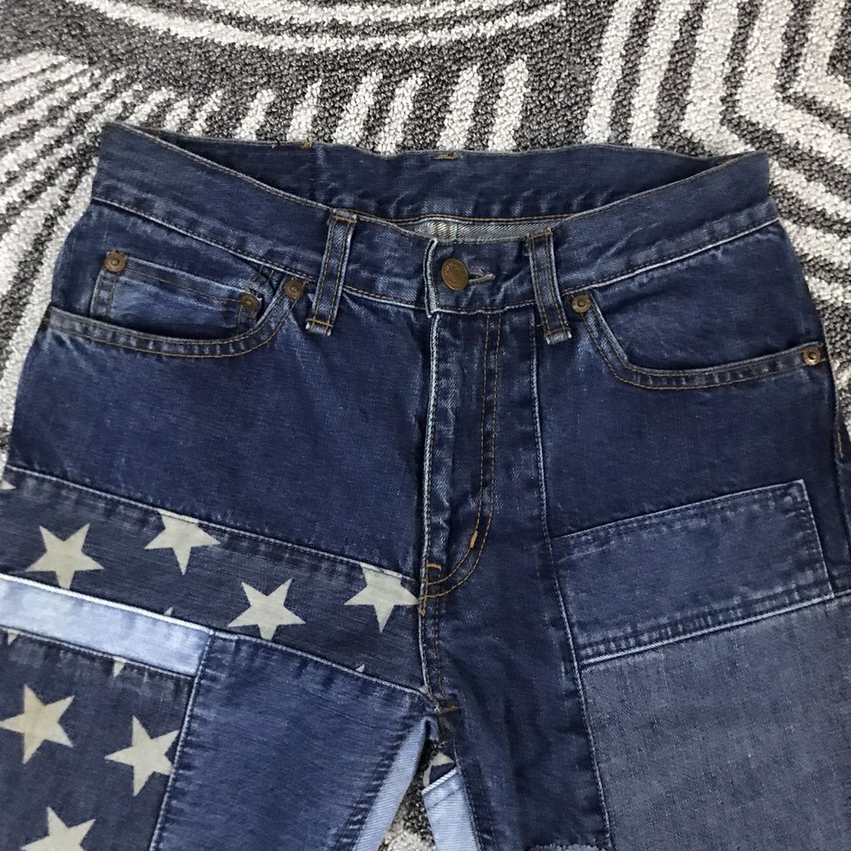 Hysteric Glamour VINTAGE HYSTERIC GLAMOUR PATCHWORK DENIM Size US 28 / EU 44 - 5 Thumbnail