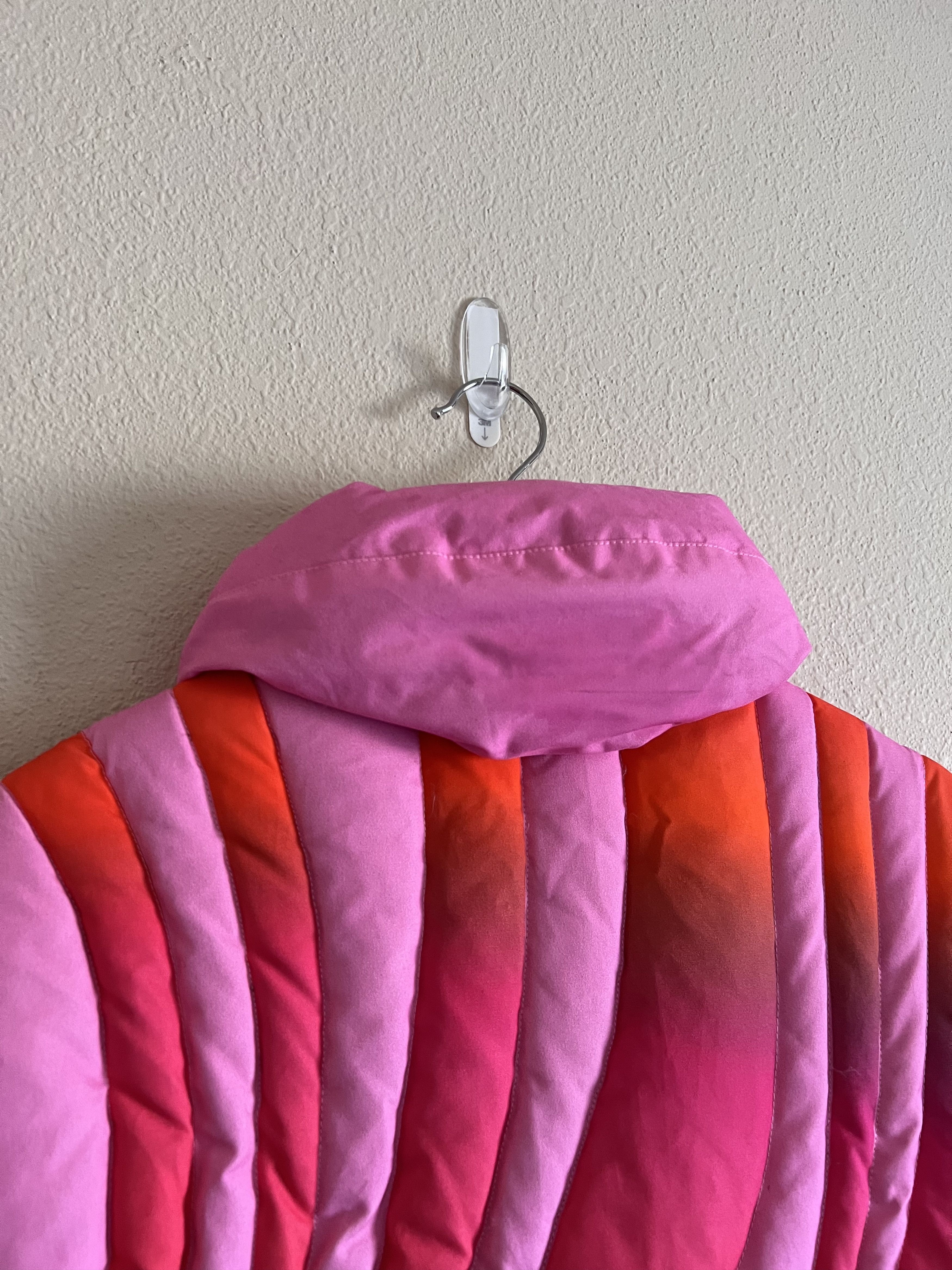 ERL ERL Sunset Puffer Jacket in Pink Red Size US L / EU 52-54 / 3 - 6 Thumbnail