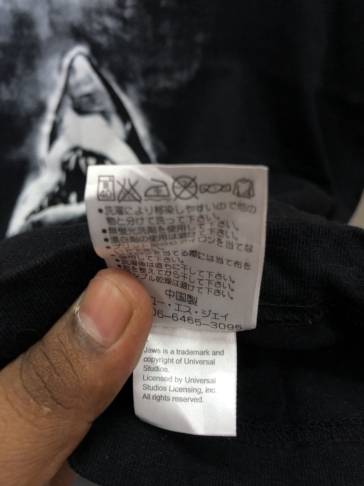 Expert Horror × Universal Studios Y2K JAWS Tees by UNIVERSAL STUDIOS JAPAN Size US L / EU 52-54 / 3 - 6 Thumbnail