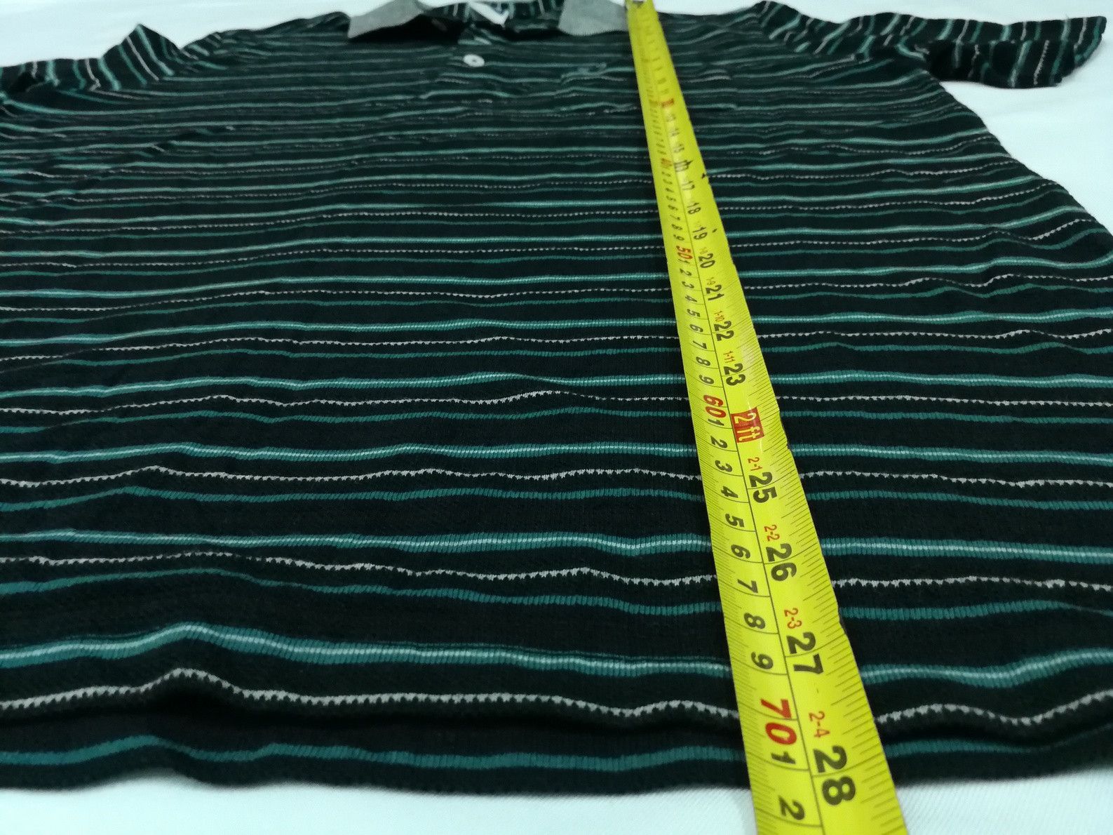 Hang Ten HANG TEN CLASSIC STRIPED POLO SHIRT Size US L / EU 52-54 / 3 - 6 Thumbnail