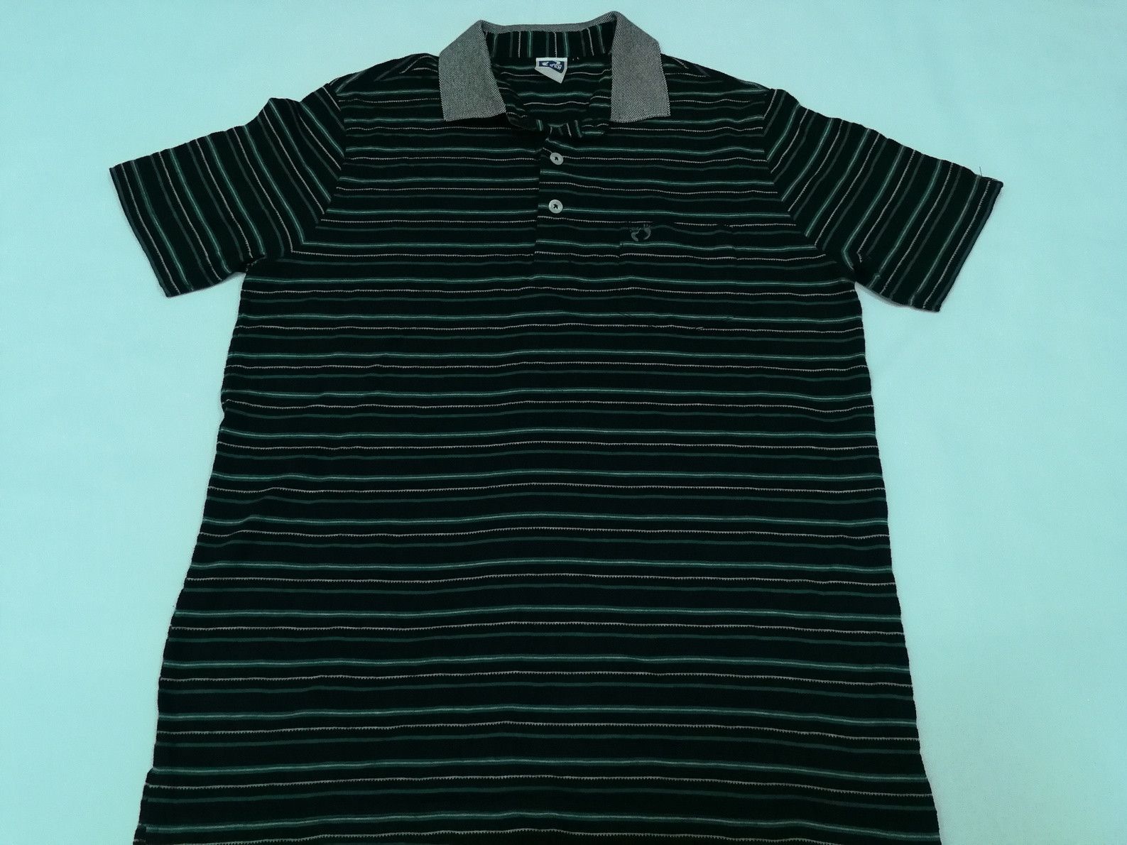 Hang Ten HANG TEN CLASSIC STRIPED POLO SHIRT Size US L / EU 52-54 / 3 - 1 Thumbnail
