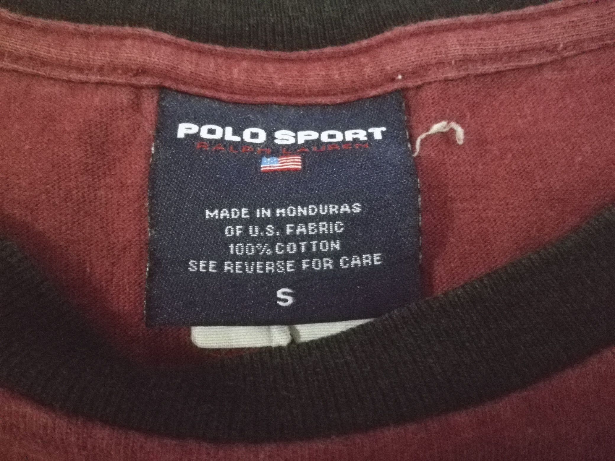 Polo Ralph Lauren × Ralph Lauren Sport × Vintage POLO SPORT RALPH LAUREN 01 NUMBER LOGO T SHIRT S Spell Out Size US M / EU 48-50 / 2 - 3 Thumbnail