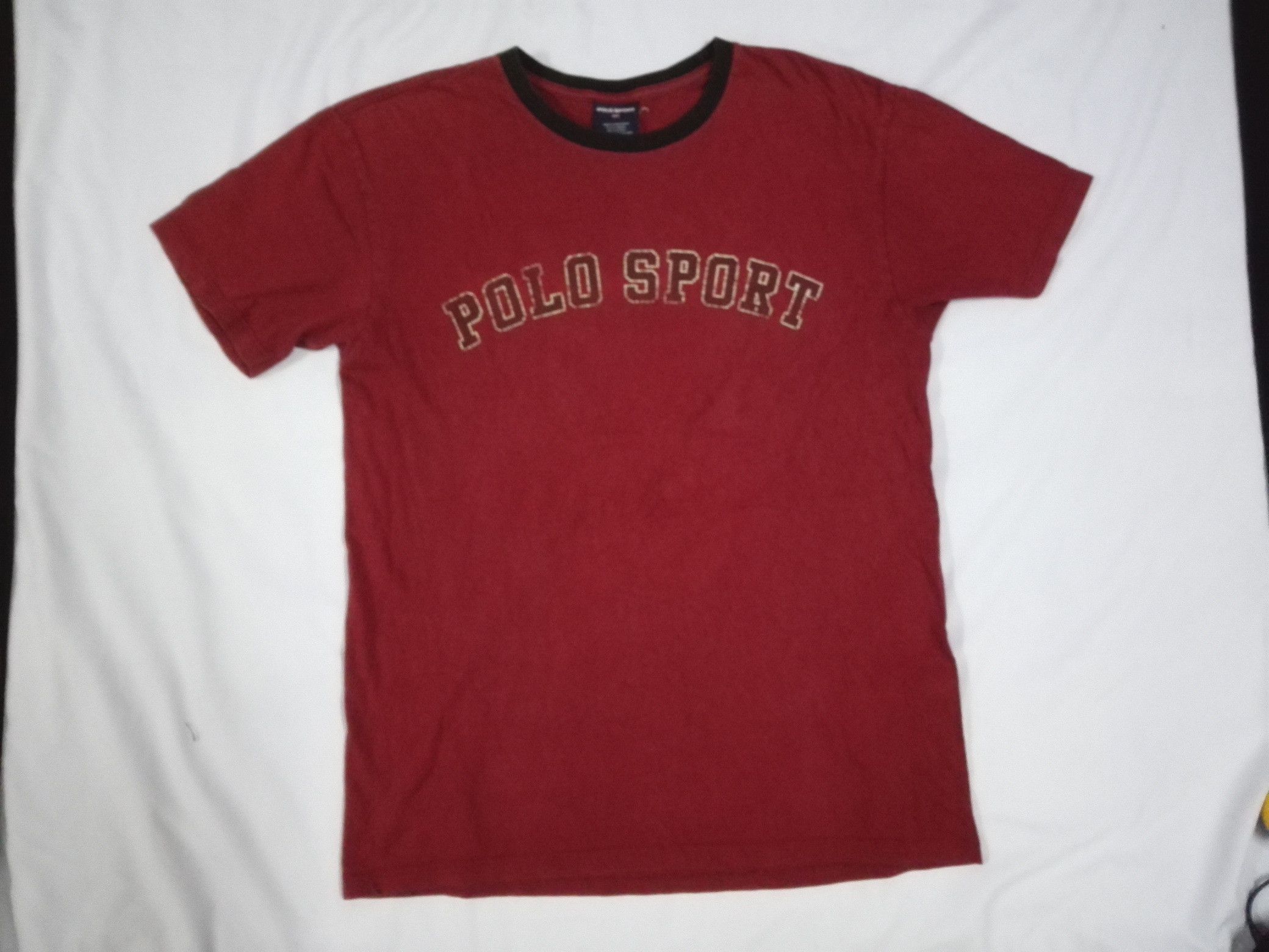 Polo Ralph Lauren × Ralph Lauren Sport × Vintage POLO SPORT RALPH LAUREN 01 NUMBER LOGO T SHIRT S Spell Out Size US M / EU 48-50 / 2 - 1 Thumbnail