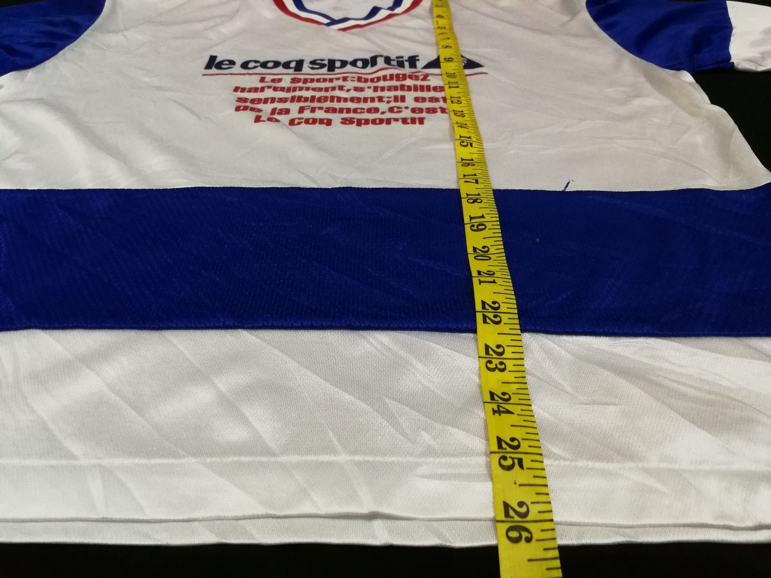 Le Coq Sportif Vintage Le Coq Sportif Jersey Big Logo Spell Out Size US L / EU 52-54 / 3 - 6 Thumbnail