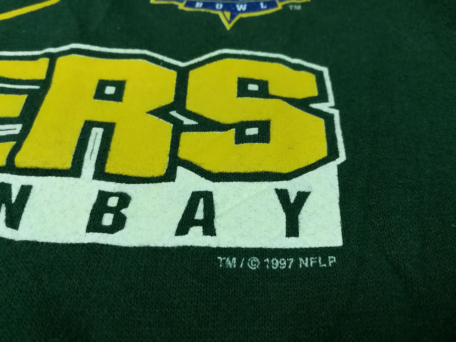 NFL × Vintage Vintage 90s NFL 1997 Green Bay Packers Sweatshirt Size US XL / EU 56 / 4 - 3 Thumbnail