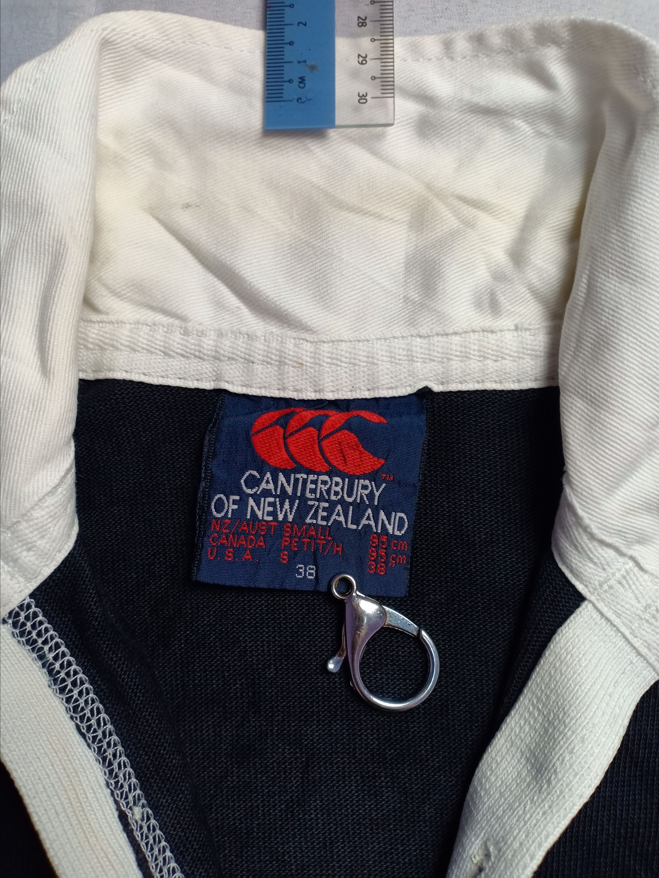 Canterbury of New Zealand Vintage All Blacks Polo Long Sleeve Canterbury New Zealand Size US S / EU 44-46 / 1 - 6 Thumbnail