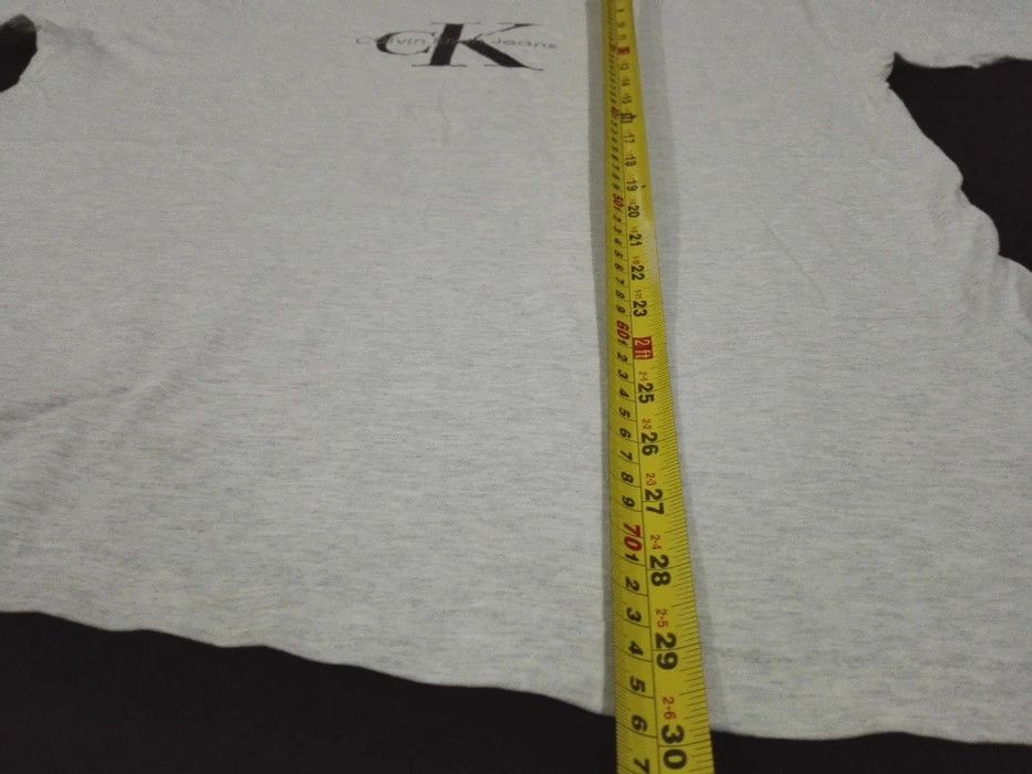 Calvin Klein VINTAGE 90s CK CALVIN KLEIN JEANS SPELL OUT LOGO T SHIRT Size US L / EU 52-54 / 3 - 5 Thumbnail
