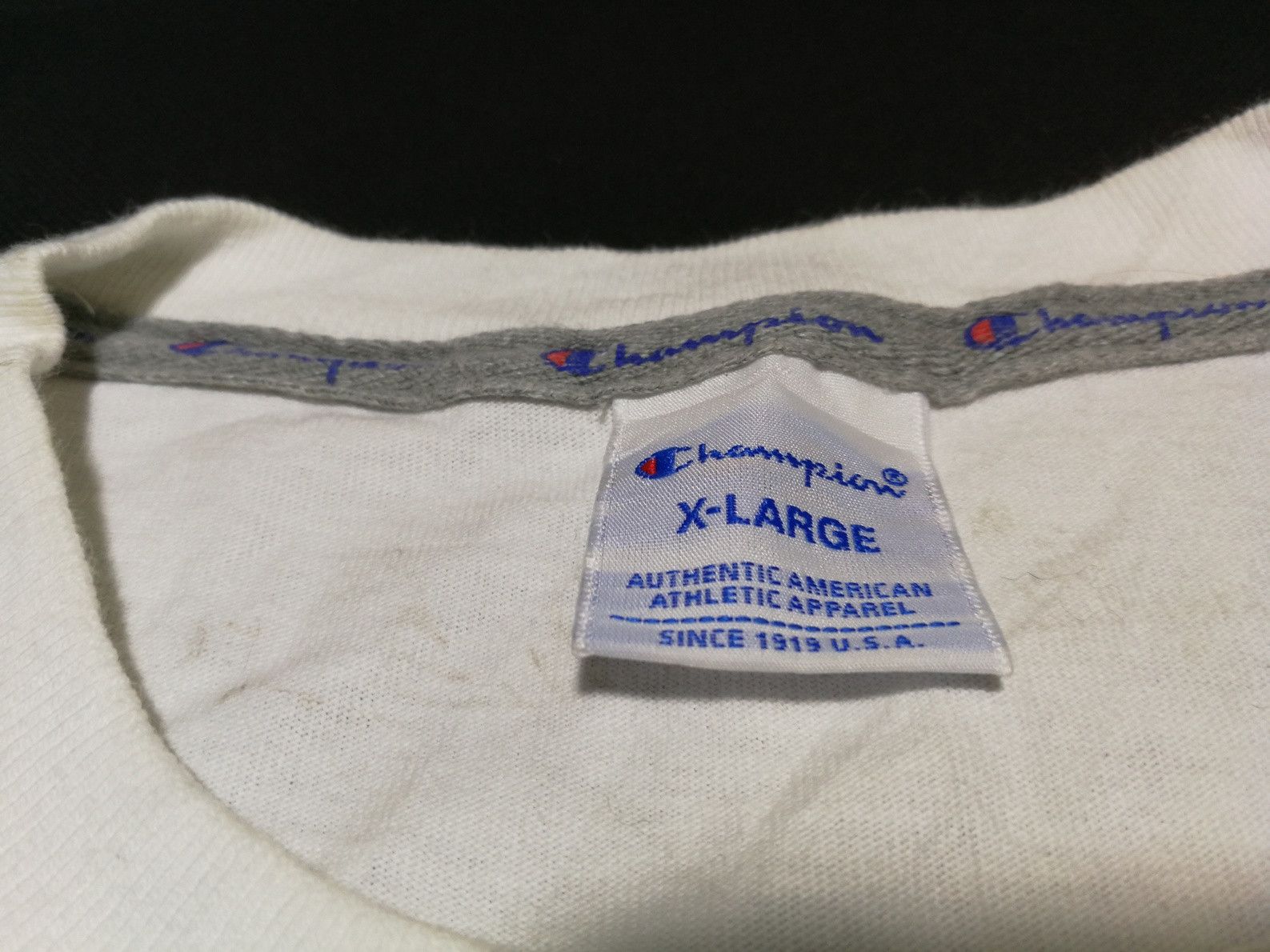 Champion Champion American Athletic Team Apparel Tee Big Logo Size US L / EU 52-54 / 3 - 3 Thumbnail