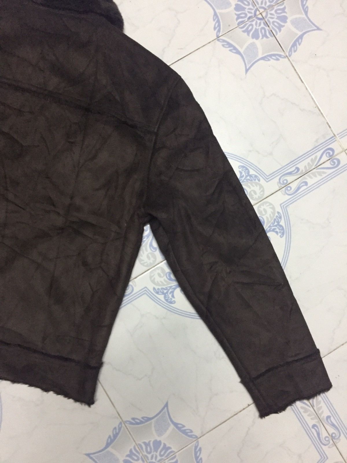 Michiko Koshino Michiko London Jeans Hairy Fleece Collar & Inner Jacket Size US L / EU 52-54 / 3 - 12 Thumbnail