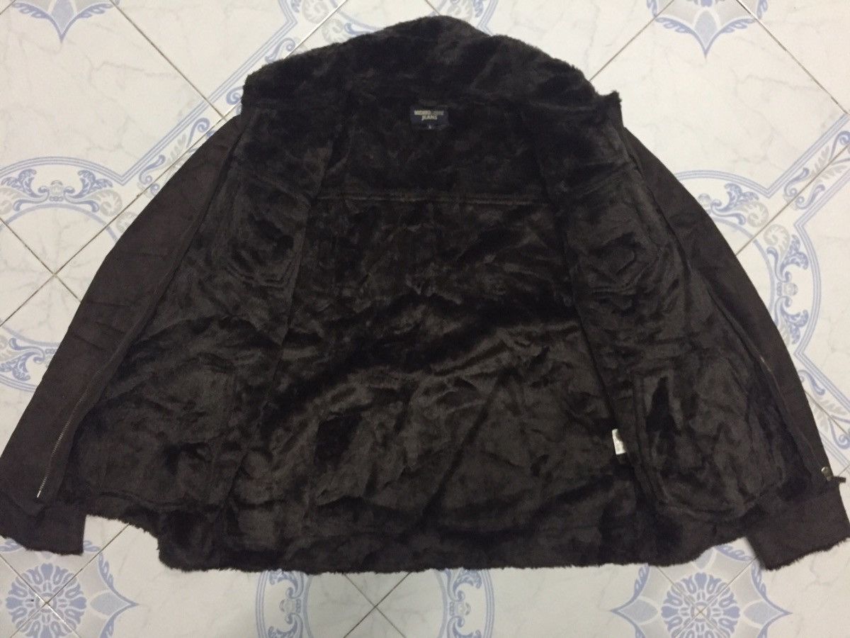 Michiko Koshino Michiko London Jeans Hairy Fleece Collar & Inner Jacket Size US L / EU 52-54 / 3 - 15 Thumbnail