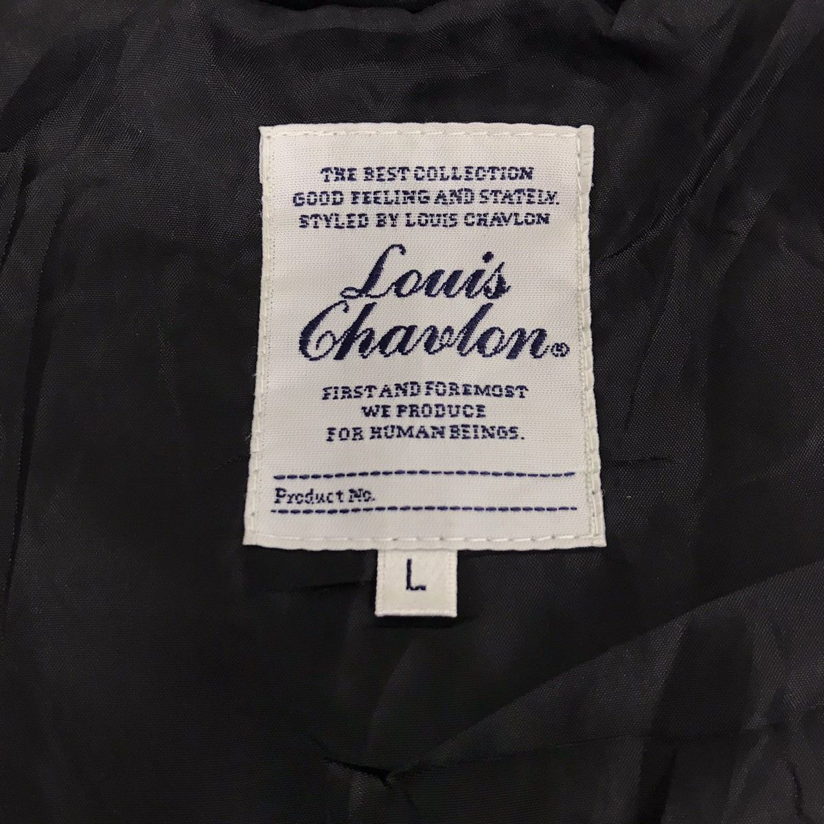 Japanese Brand Vintage Louis Chavlon Design Insulated Wool Winter Wear Size US M / EU 48-50 / 2 - 5 Thumbnail