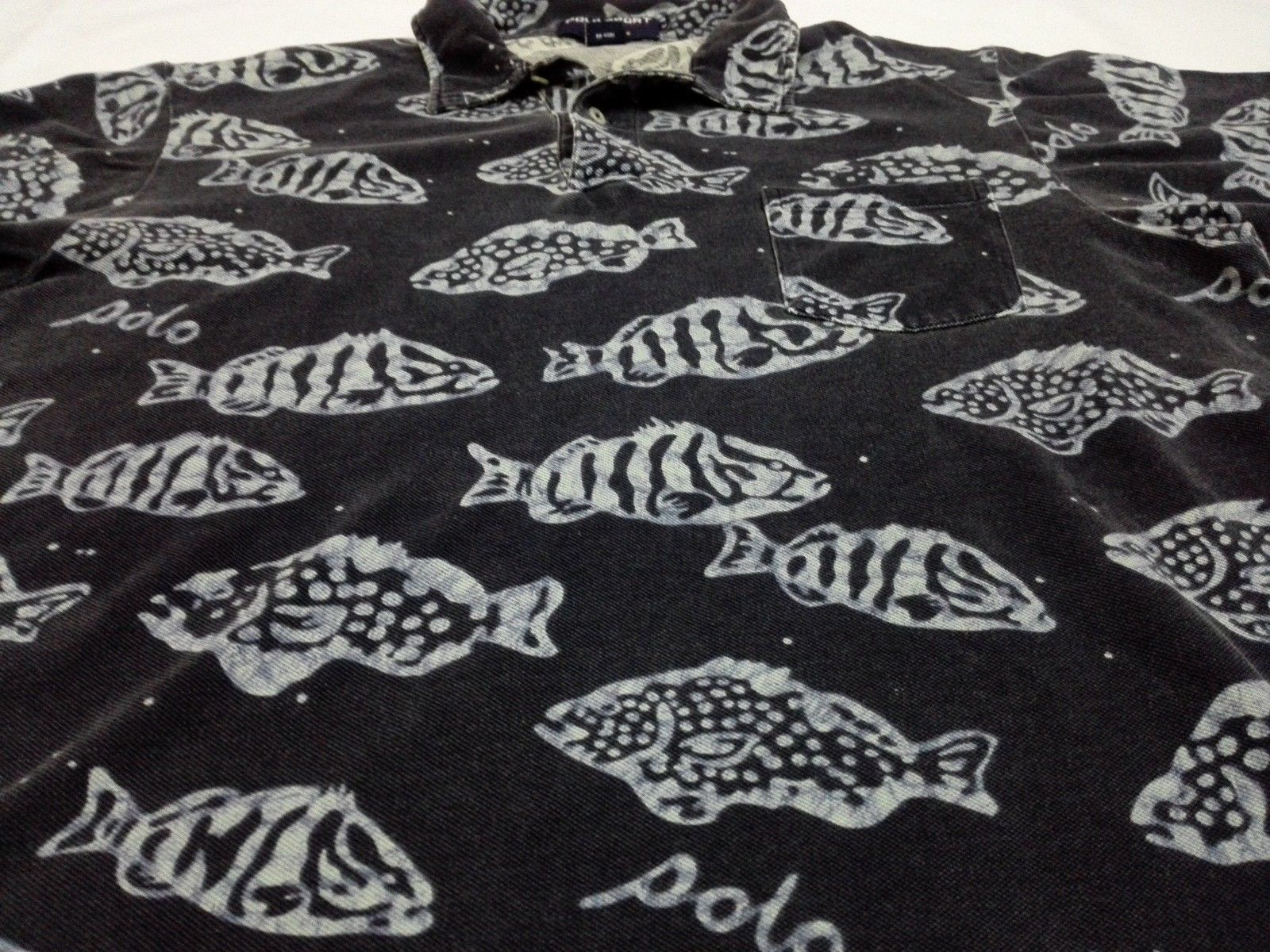 Polo Ralph Lauren POLO SPORT RALPH LAUREN ALL OVER FISH PRINTED SHIRT T Size US XL / EU 56 / 4 - 4 Thumbnail