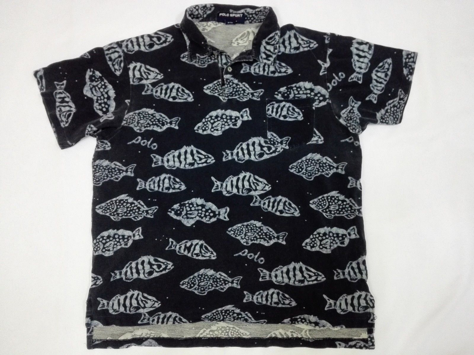 Polo Ralph Lauren POLO SPORT RALPH LAUREN ALL OVER FISH PRINTED SHIRT T Size US XL / EU 56 / 4 - 1 Thumbnail