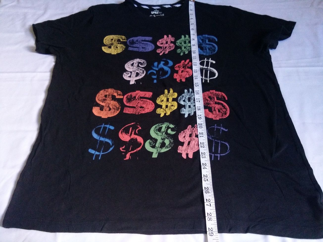 Andy Warhol SPRZ ANDY WARHOL Tee Money Art Big Logo Size US XL / EU 56 / 4 - 7 Thumbnail