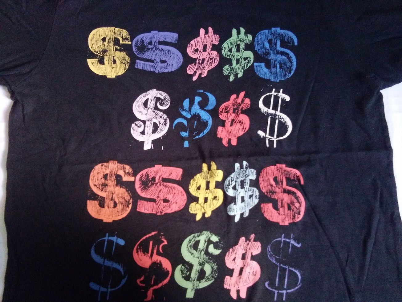 Andy Warhol SPRZ ANDY WARHOL Tee Money Art Big Logo Size US XL / EU 56 / 4 - 3 Thumbnail
