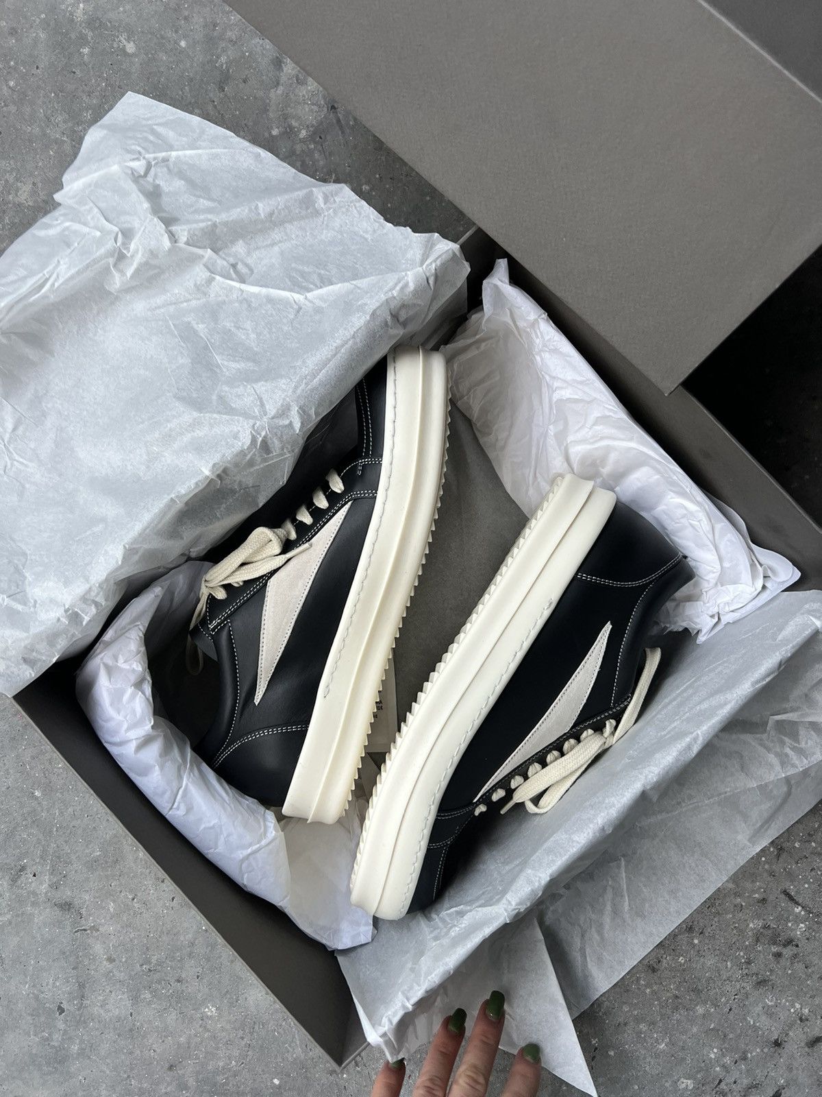 Rick Owens EU 40 Rick Owens FW22 Edfu Vintage Vans Sneakers Size US 7 / EU 40 - 4 Thumbnail