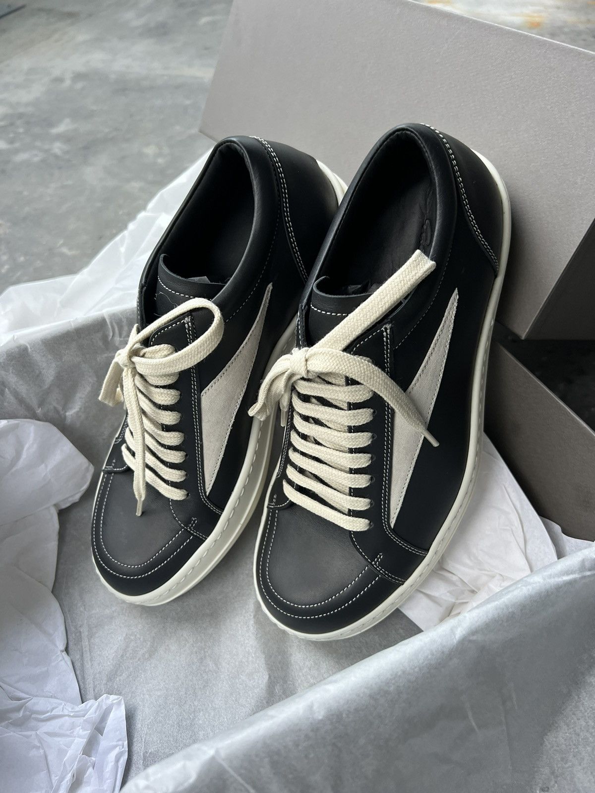 Rick Owens EU 40 Rick Owens FW22 Edfu Vintage Vans Sneakers | Grailed