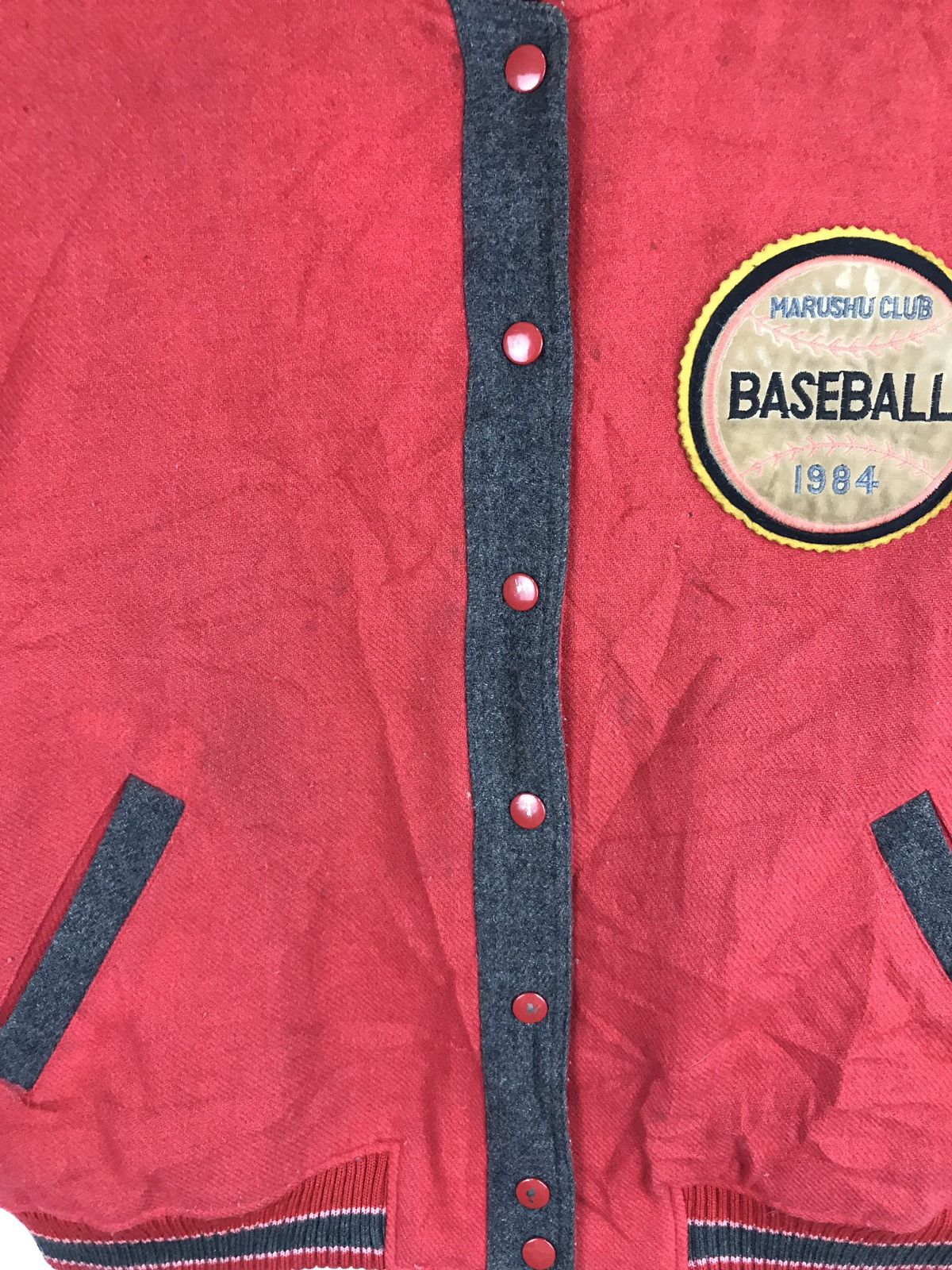 Japanese Brand Marines Sports Varsity Jacket Ski Surf Yachting Diving Size US M / EU 48-50 / 2 - 10 Thumbnail
