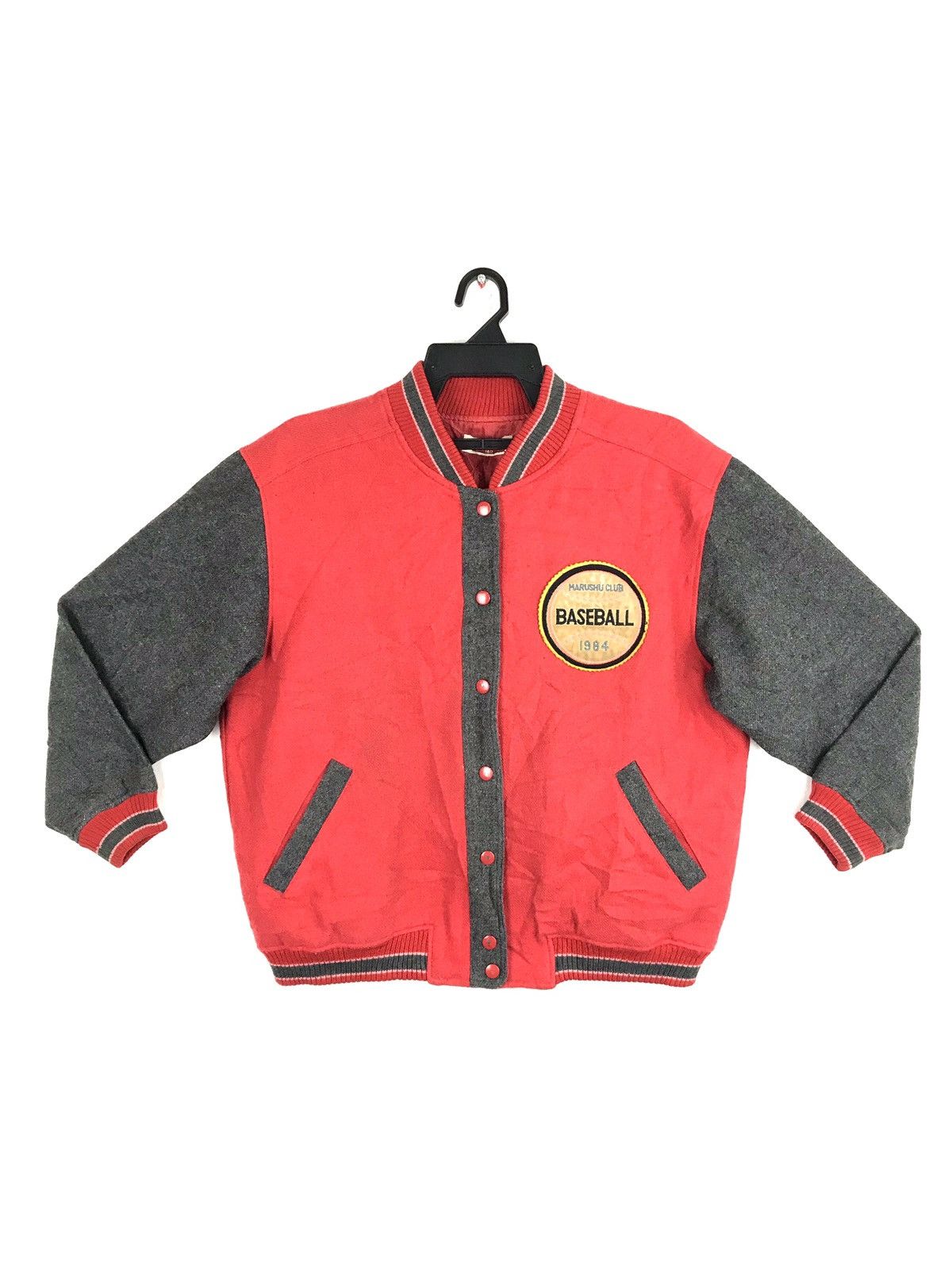 Japanese Brand Marines Sports Varsity Jacket Ski Surf Yachting Diving Size US M / EU 48-50 / 2 - 2 Thumbnail