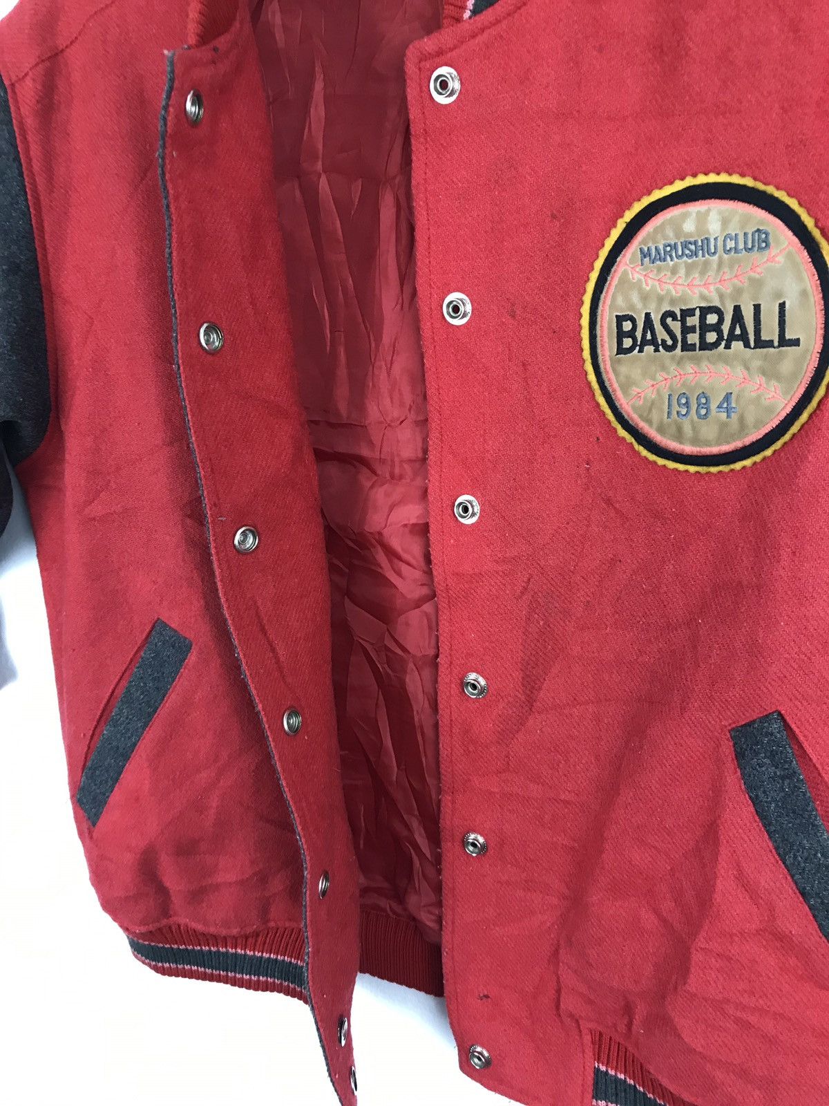 Japanese Brand Marines Sports Varsity Jacket Ski Surf Yachting Diving Size US M / EU 48-50 / 2 - 11 Thumbnail