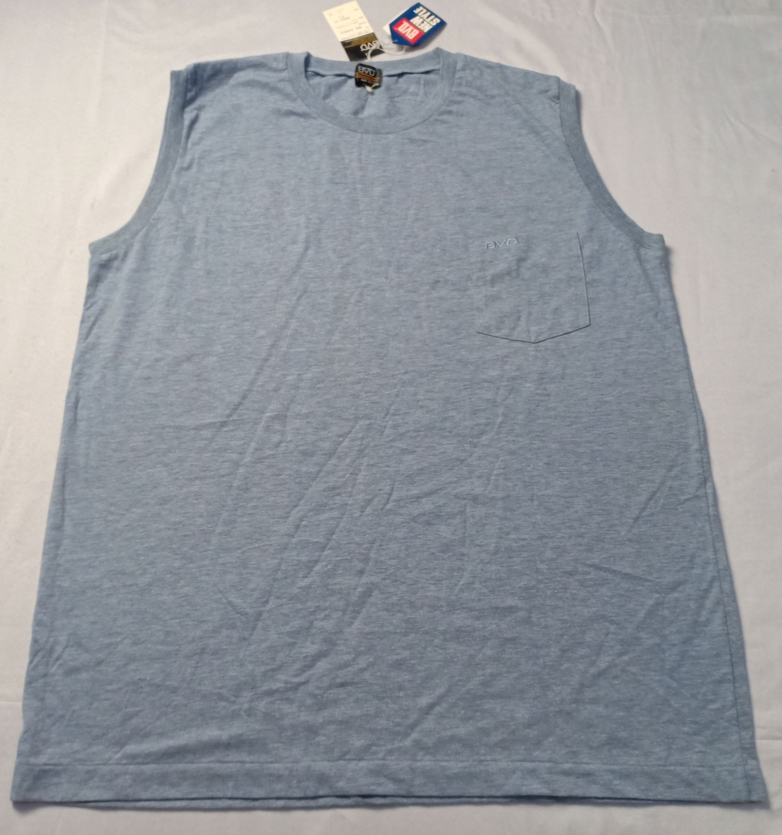 Japanese Brand BVD Brand Sleeveless T Shirt Single Stitch Size US L / EU 52-54 / 3 - 2 Thumbnail
