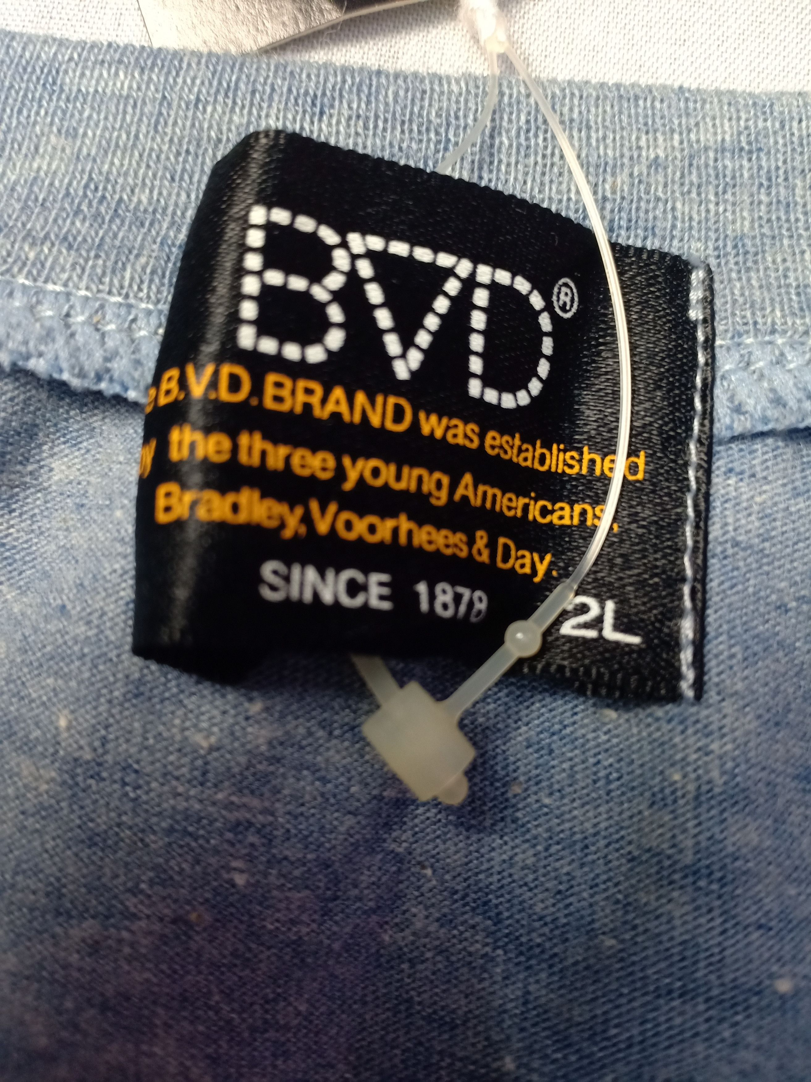Japanese Brand BVD Brand Sleeveless T Shirt Single Stitch Size US L / EU 52-54 / 3 - 5 Thumbnail