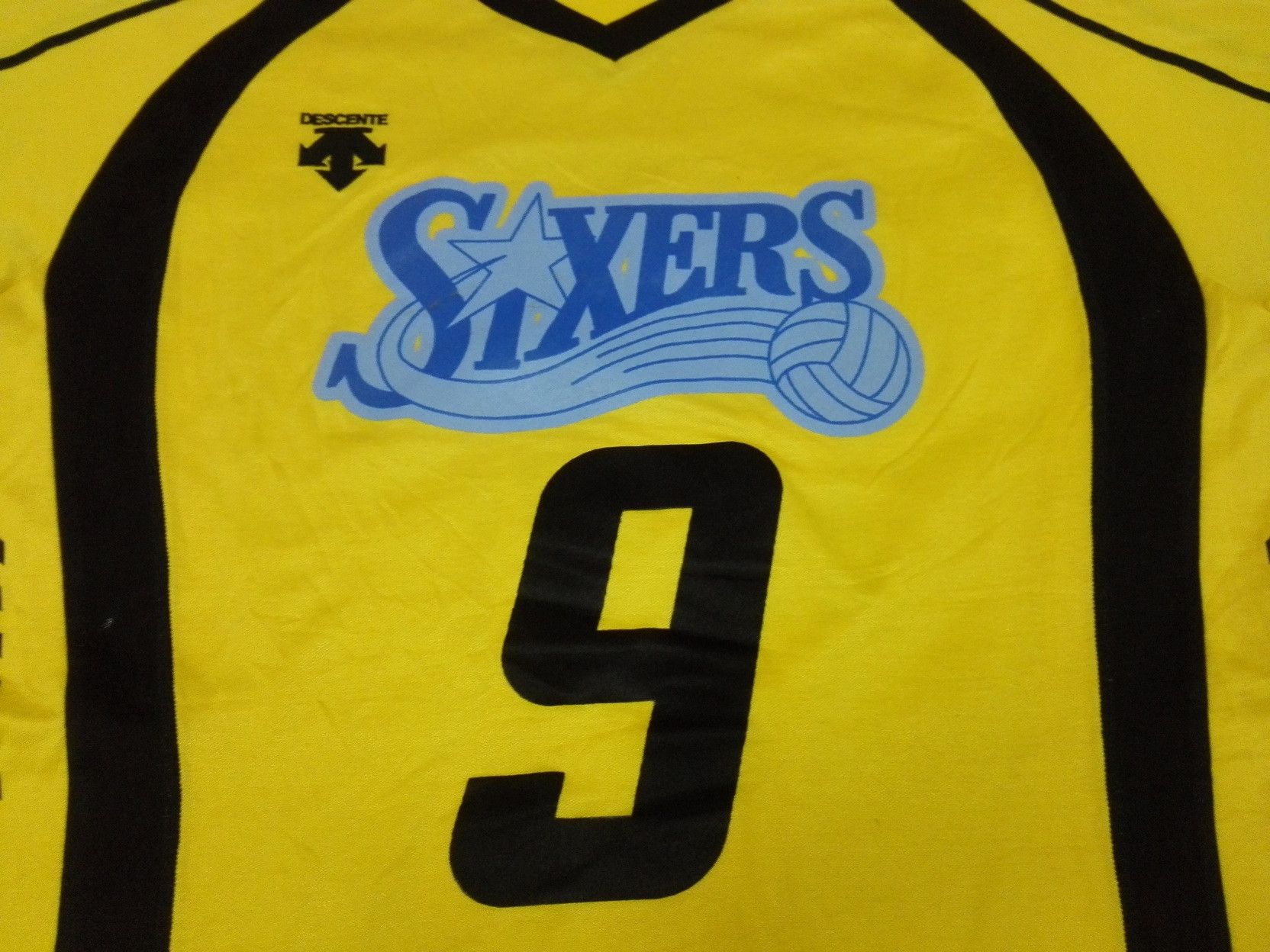 NBA × Vintage Vintage Sixers Andre Iguodala #9 Tee Jersey Size US L / EU 52-54 / 3 - 2 Thumbnail