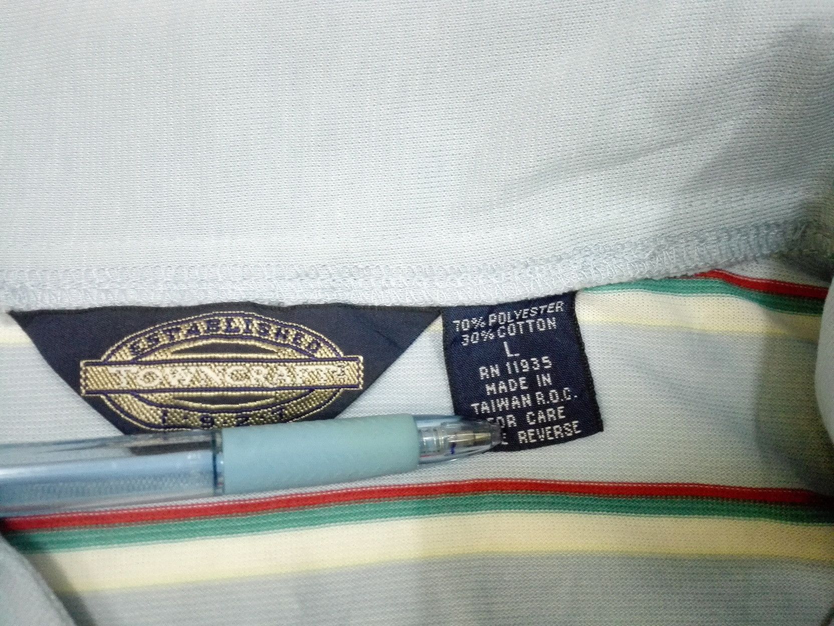 Designer × Towncraft × Vintage Vintage 80s 90s Towncraft Rockabilly Polo Tee Size US M / EU 48-50 / 2 - 4 Thumbnail