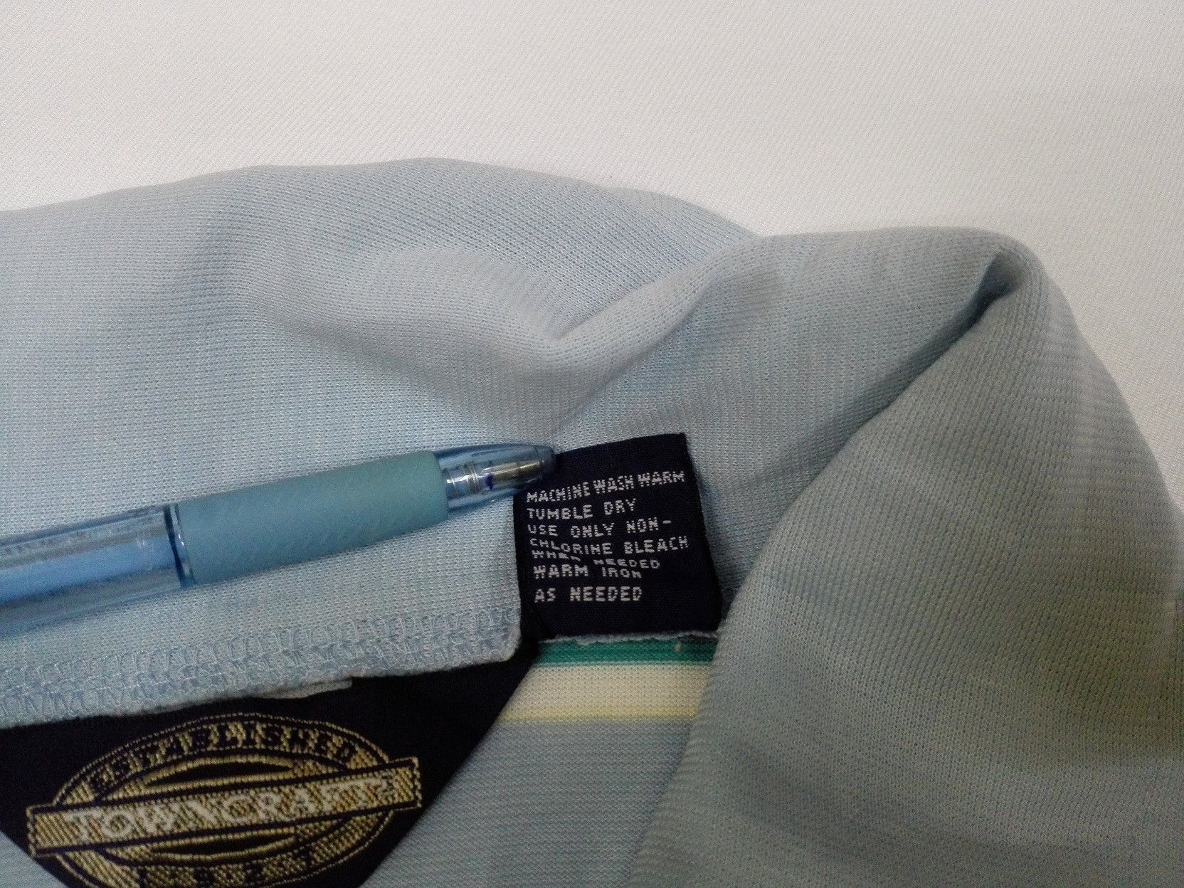 Designer × Towncraft × Vintage Vintage 80s 90s Towncraft Rockabilly Polo Tee Size US M / EU 48-50 / 2 - 3 Thumbnail