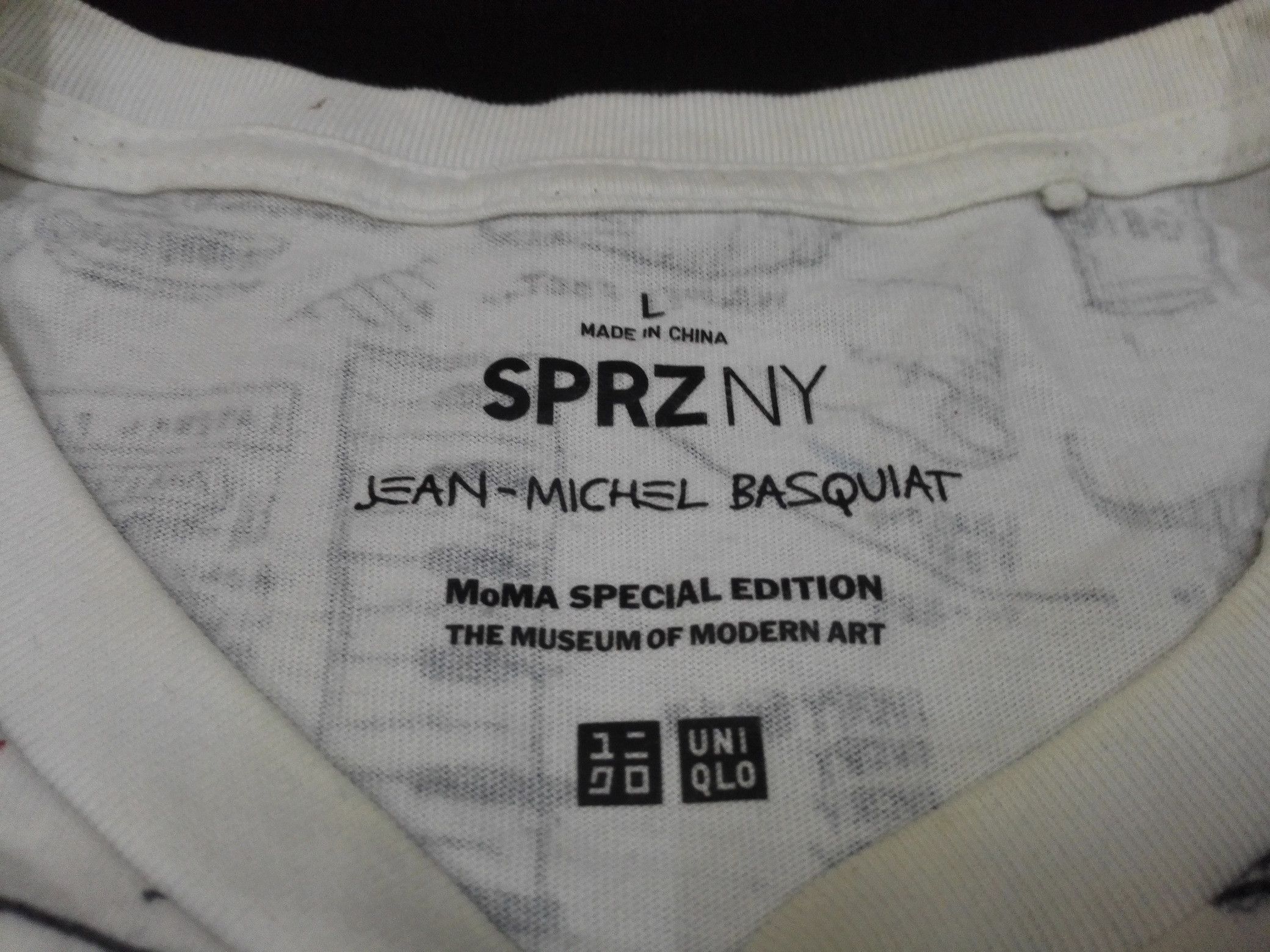 Jean-Michel Basquiat JEAN MICHEL BASQUIAT Tee All Over Printed Art Design Size US M / EU 48-50 / 2 - 2 Thumbnail