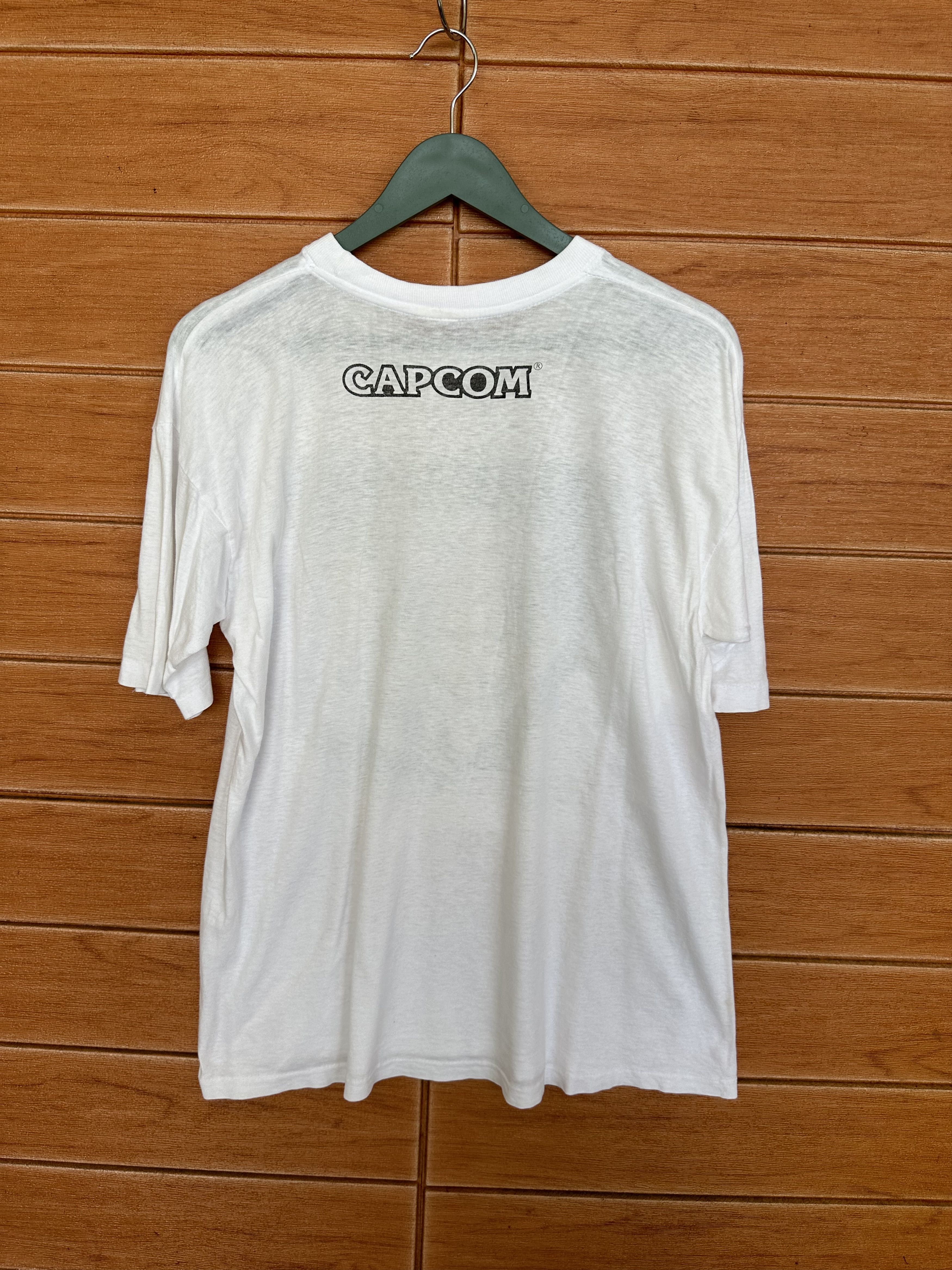 Vintage Vintage 90s Guile Street Fighter II Capcon T-Shirt Size US L / EU 52-54 / 3 - 8 Thumbnail