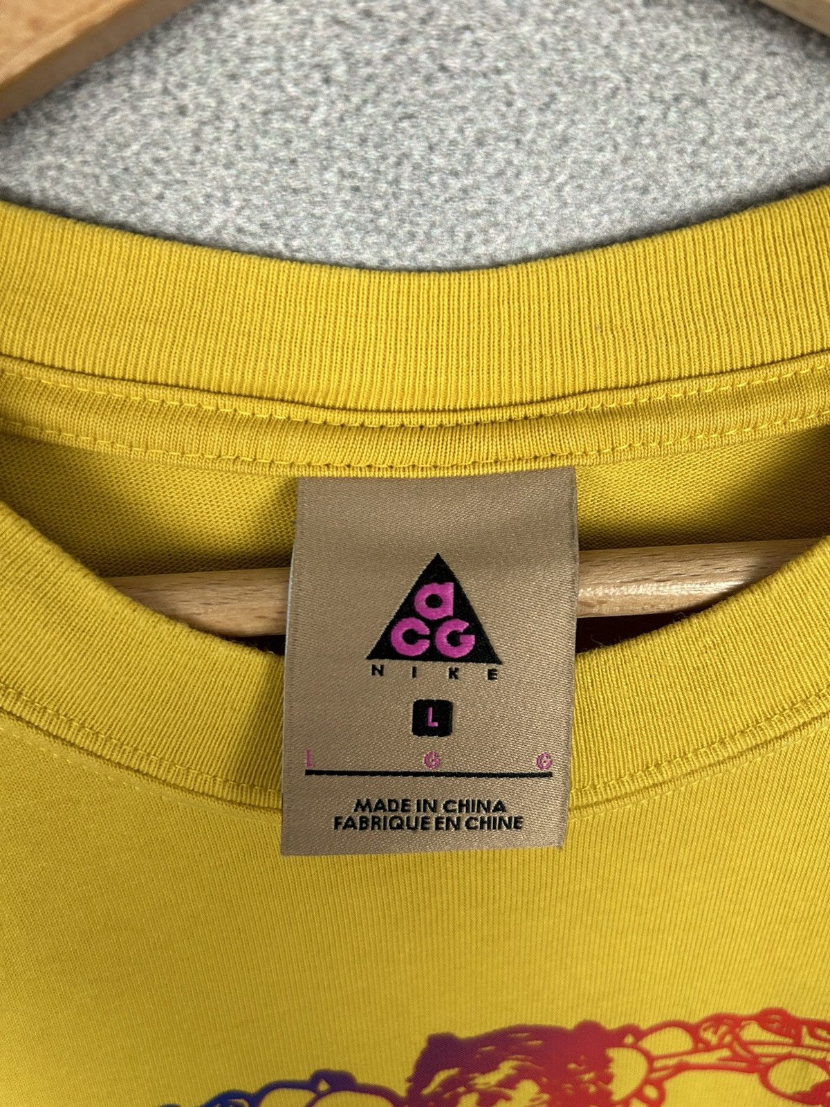 Nike Nike ACG Graphic Tee Ultra Rare Outdoor Size US L / EU 52-54 / 3 - 6 Thumbnail