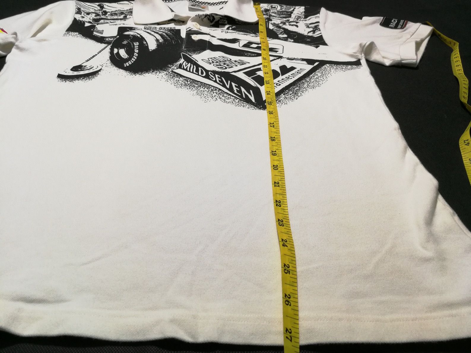 Vintage Vintage Mild Seven B F1 Racing Team Mannesmann Polo Tee Size US L / EU 52-54 / 3 - 8 Thumbnail